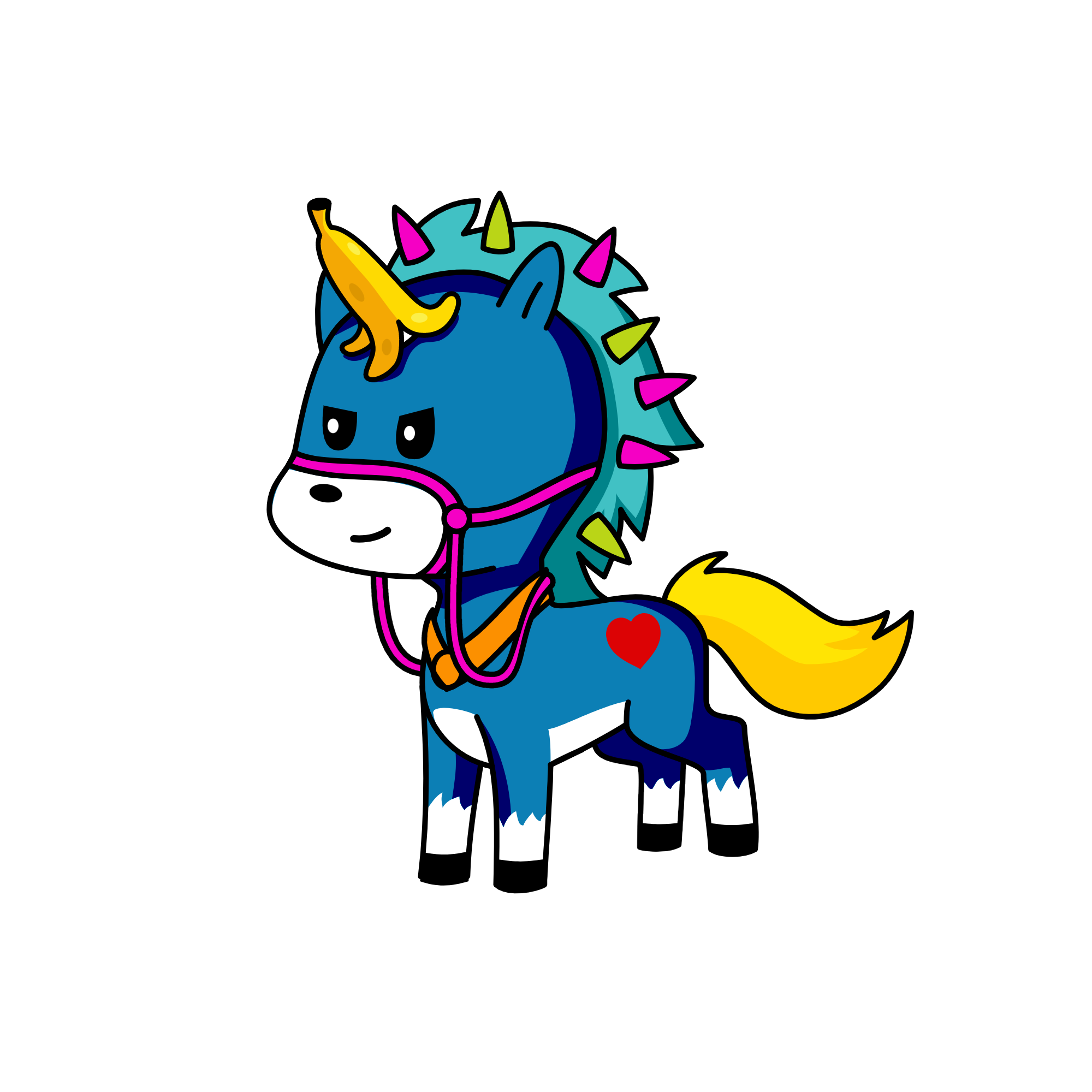 #punkbananacorn, the unicorn