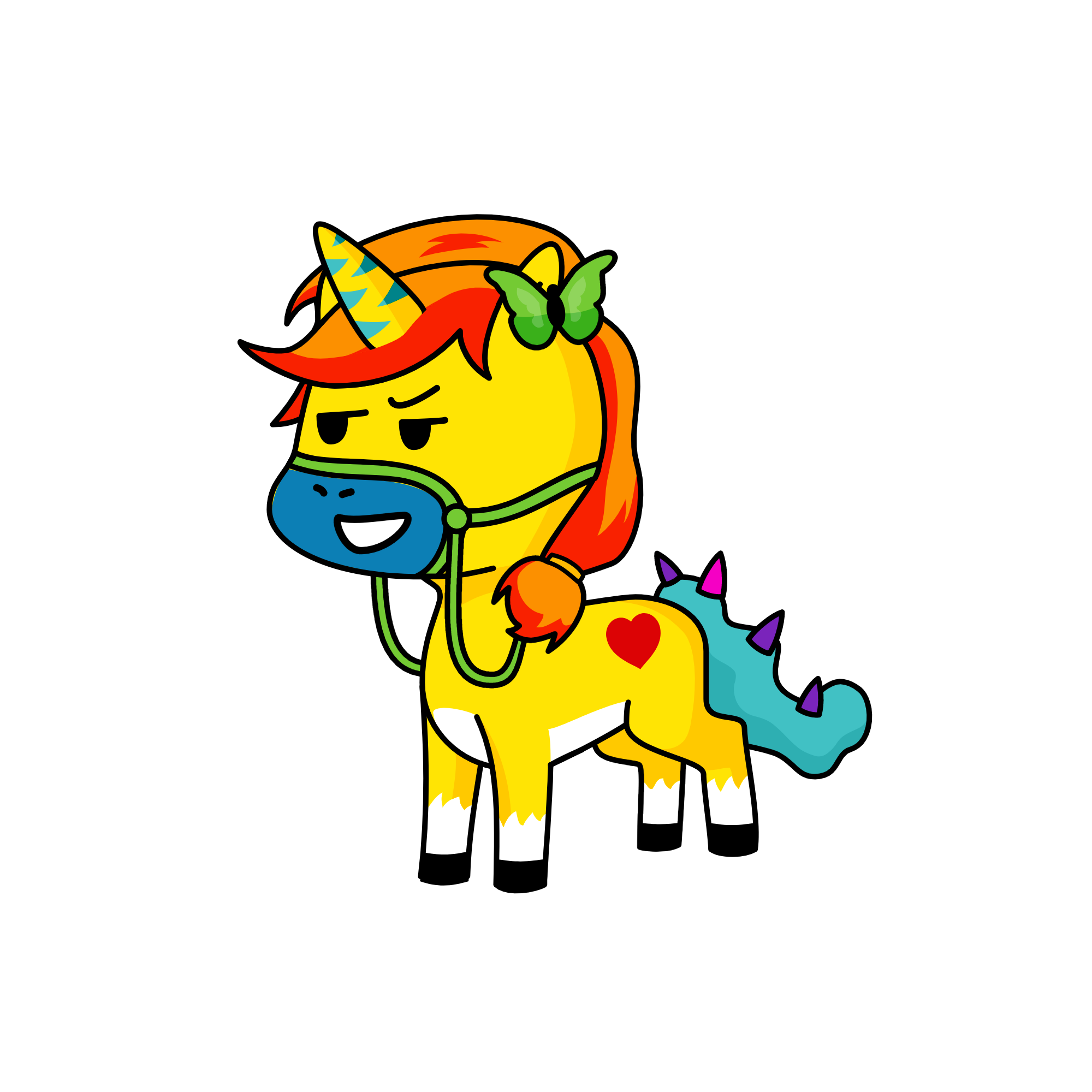 yolo swag king , the unicorn