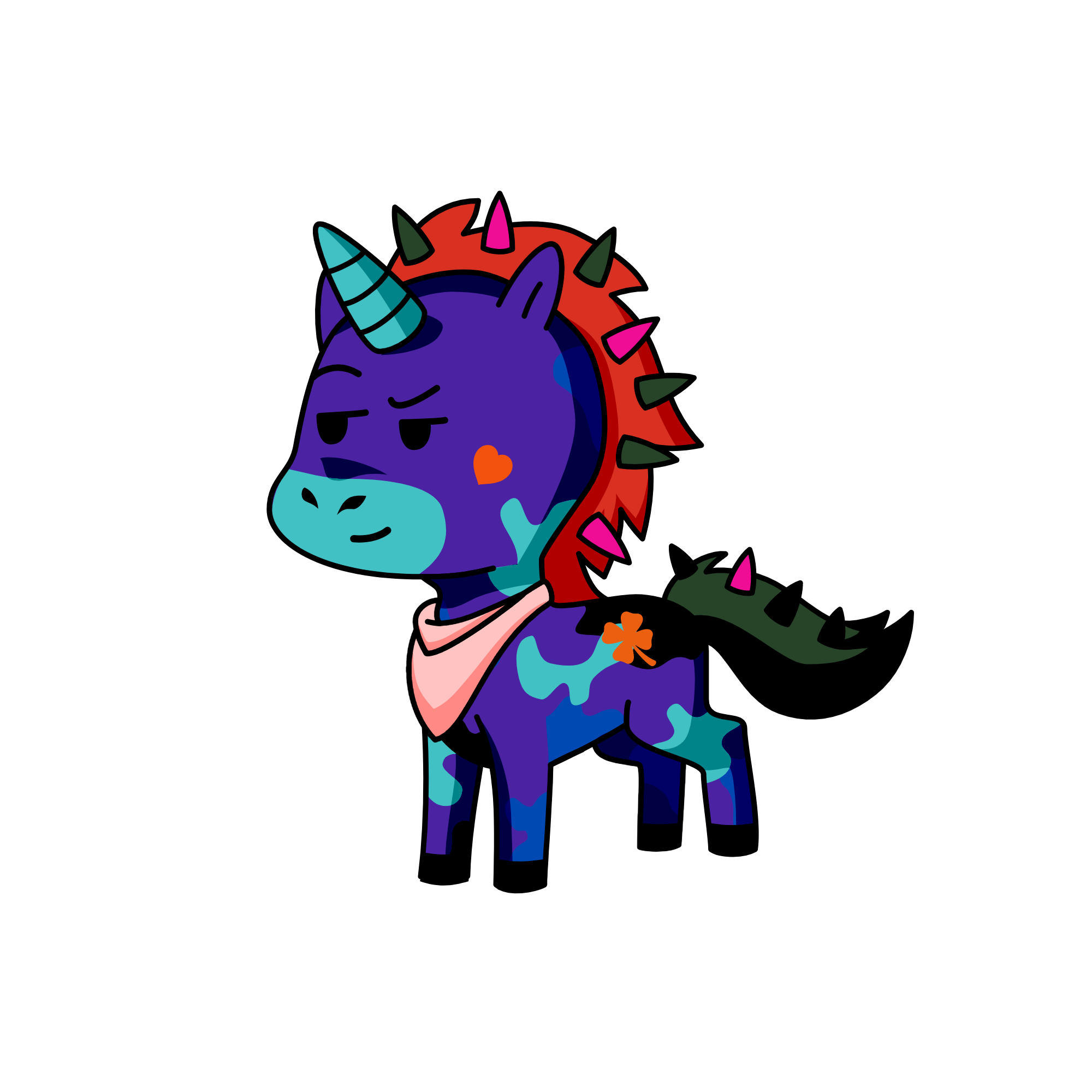 Mytlittleponney, the unicorn