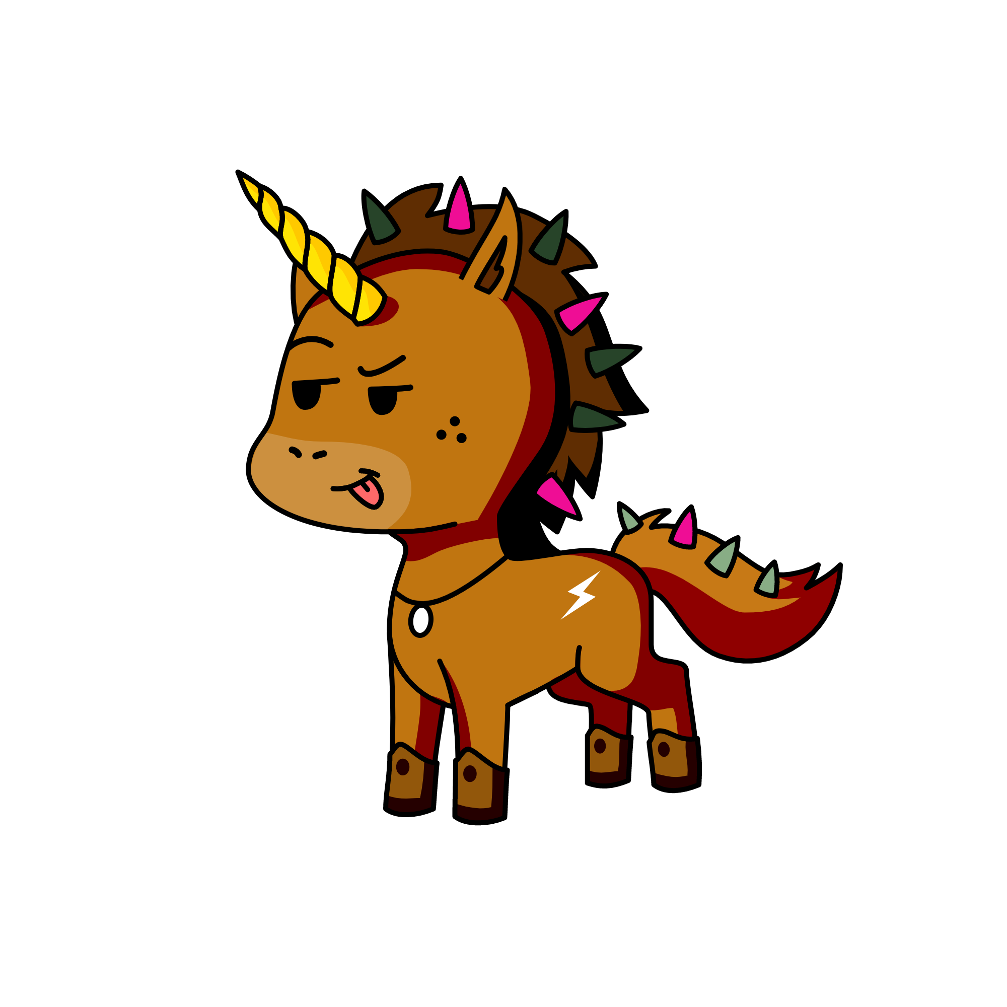 single_hot_babe_baka_baddie, the unicorn
