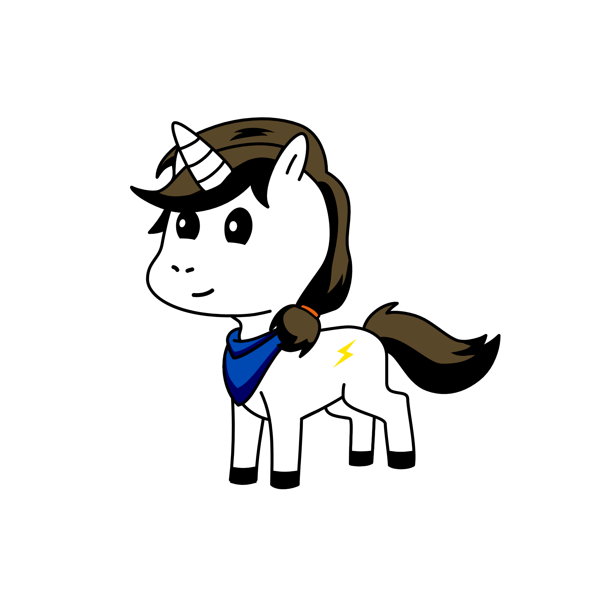 Mr Coolen, the unicorn