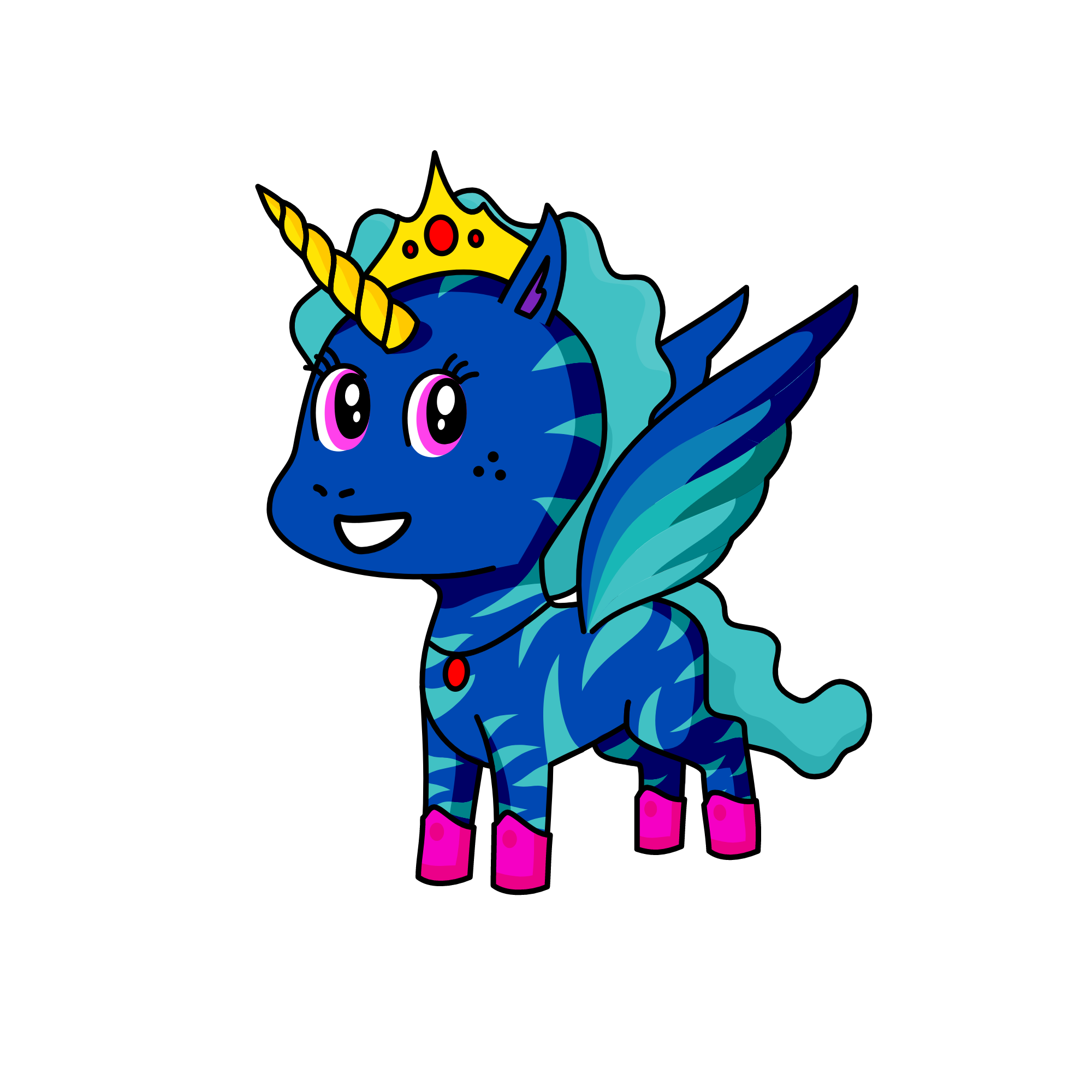 Icelight, the unicorn