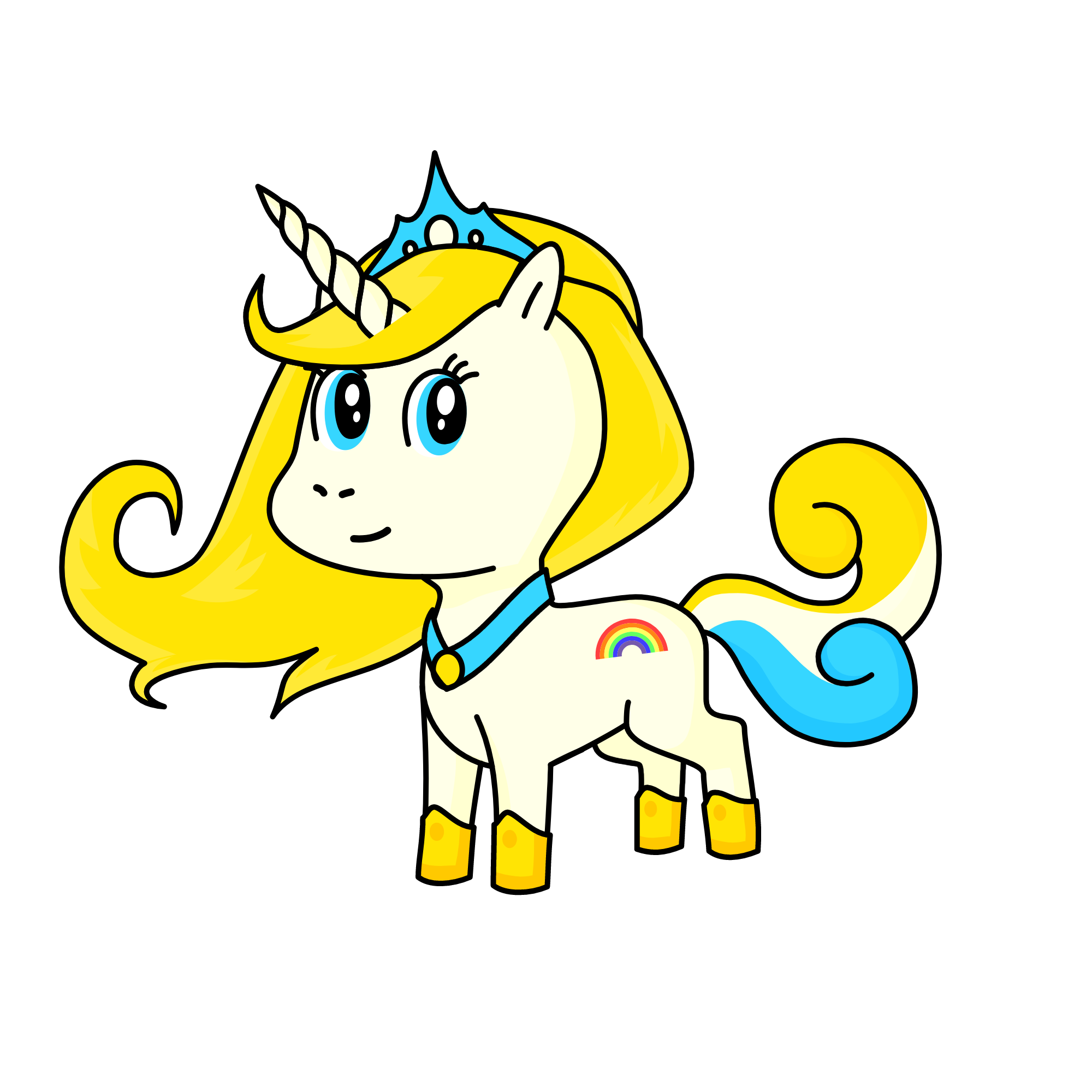 Angel, the unicorn