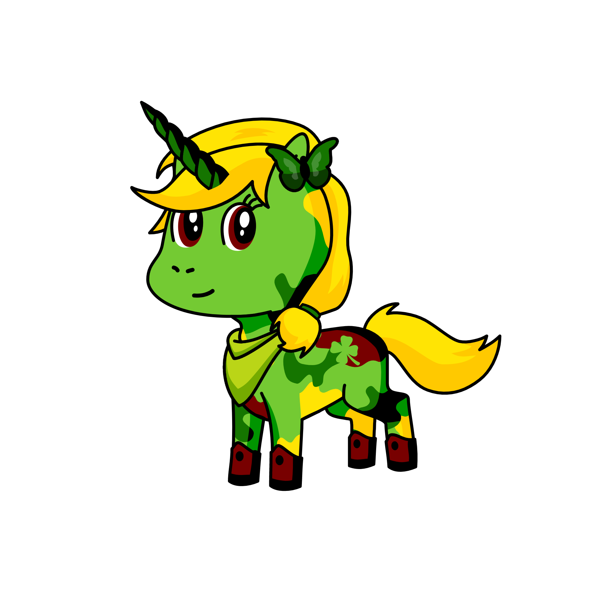 Leaf, the unicorn