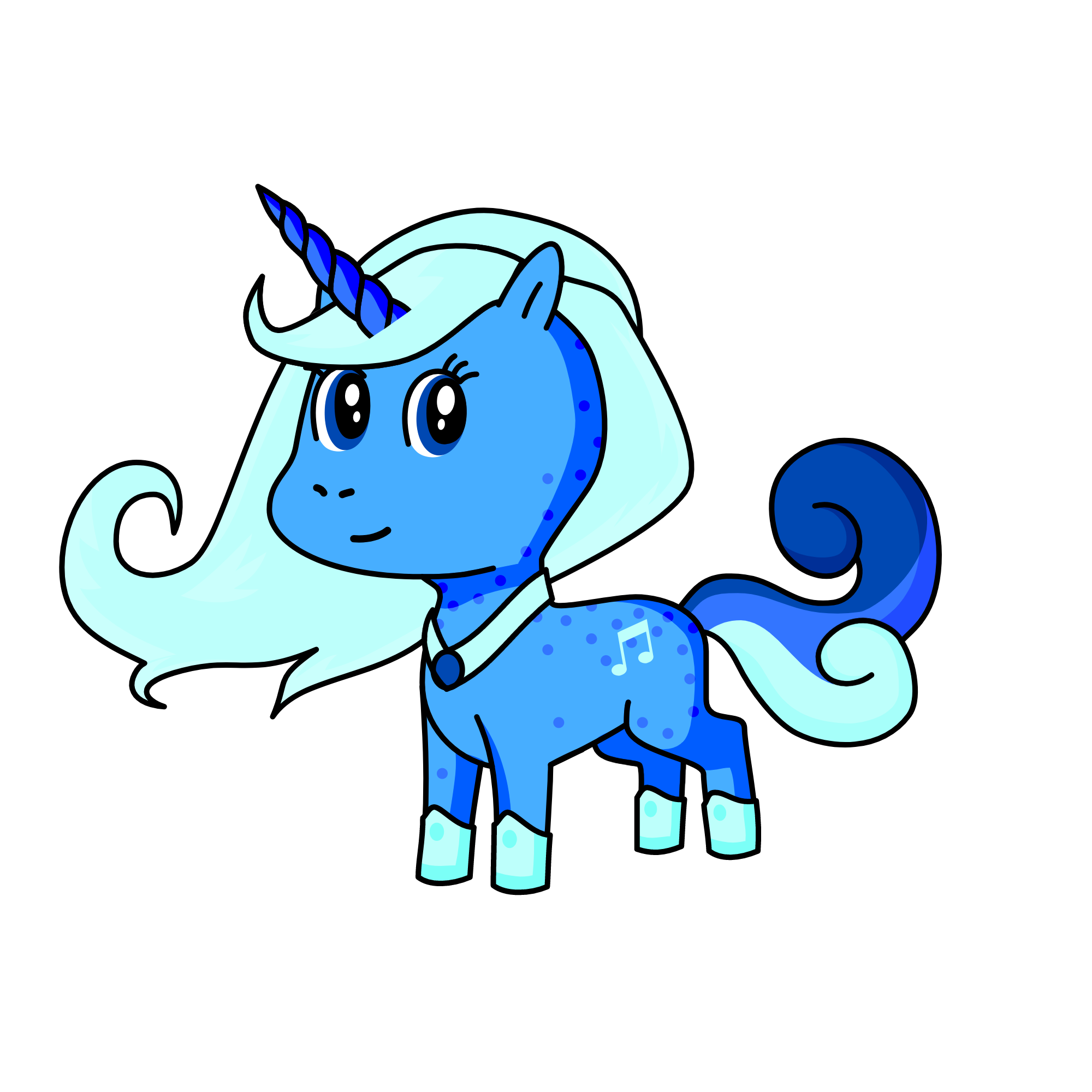 Snowflake, the unicorn