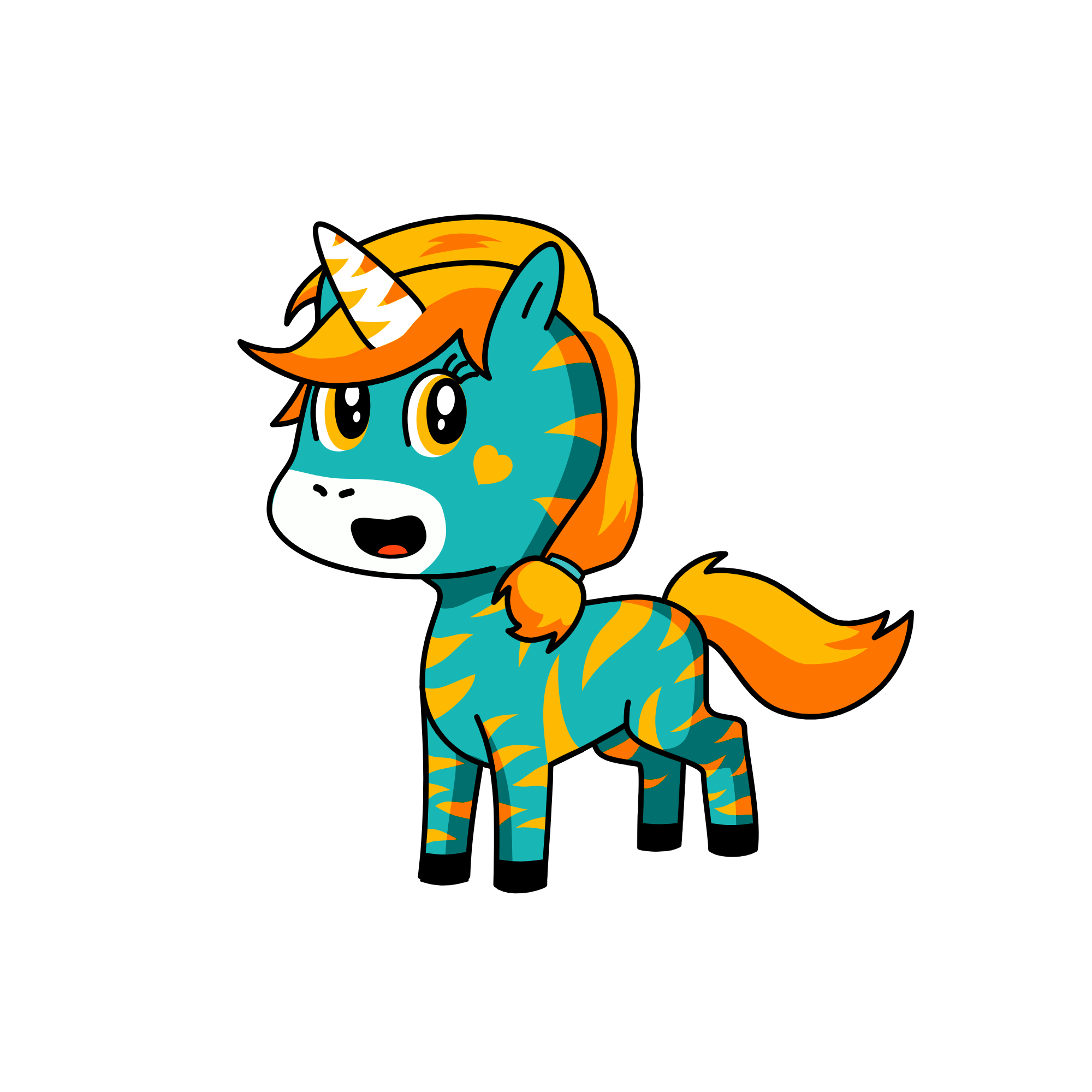 Penelope, the unicorn