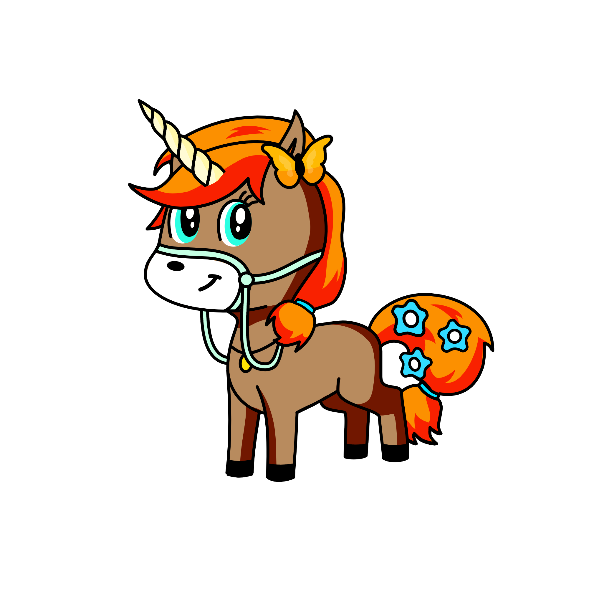 Rosey, the unicorn