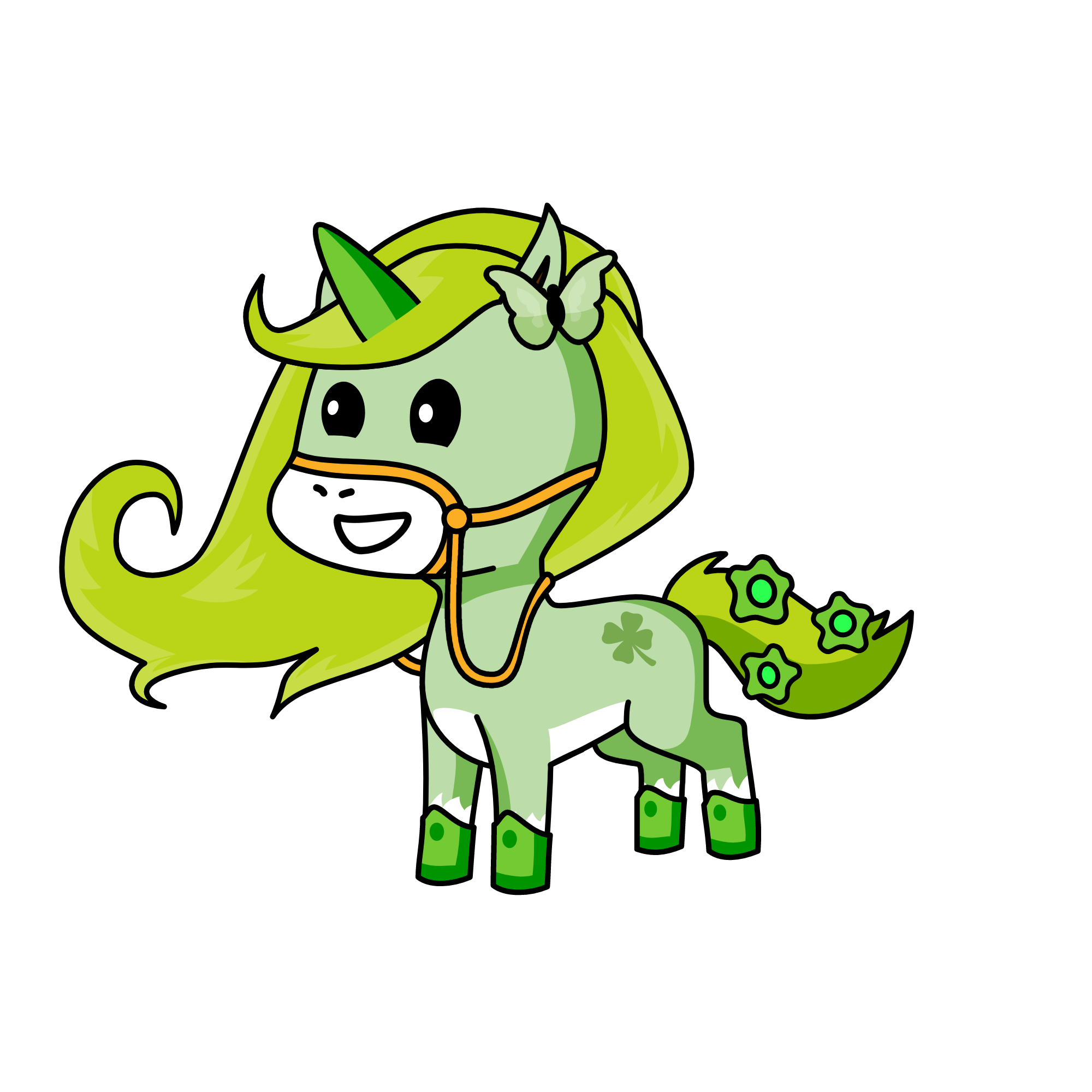 grass, the unicorn