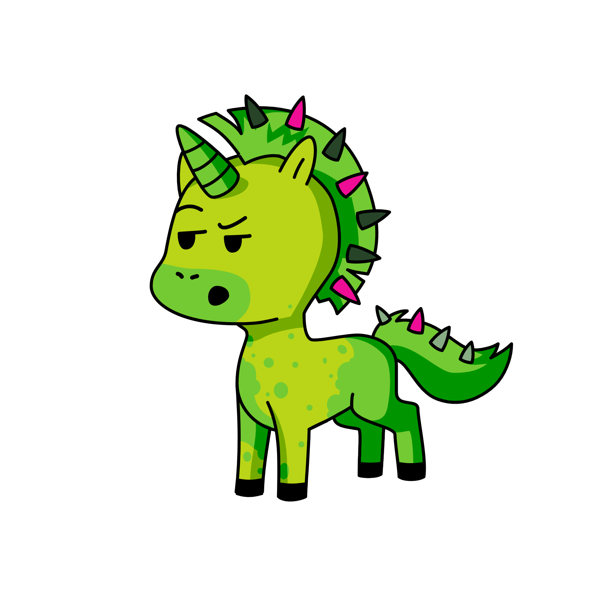 Zombie, the unicorn