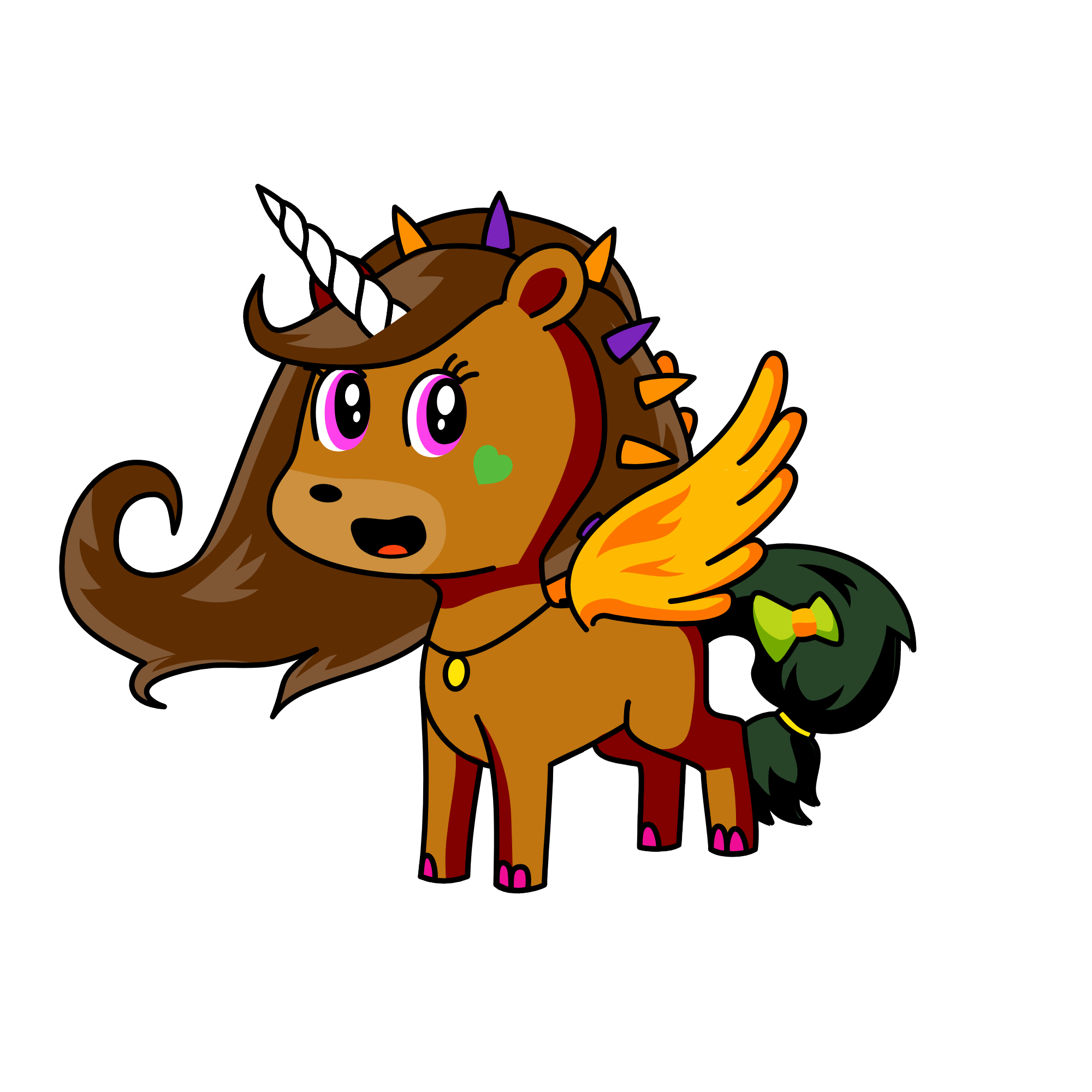 ư6r6, the unicorn