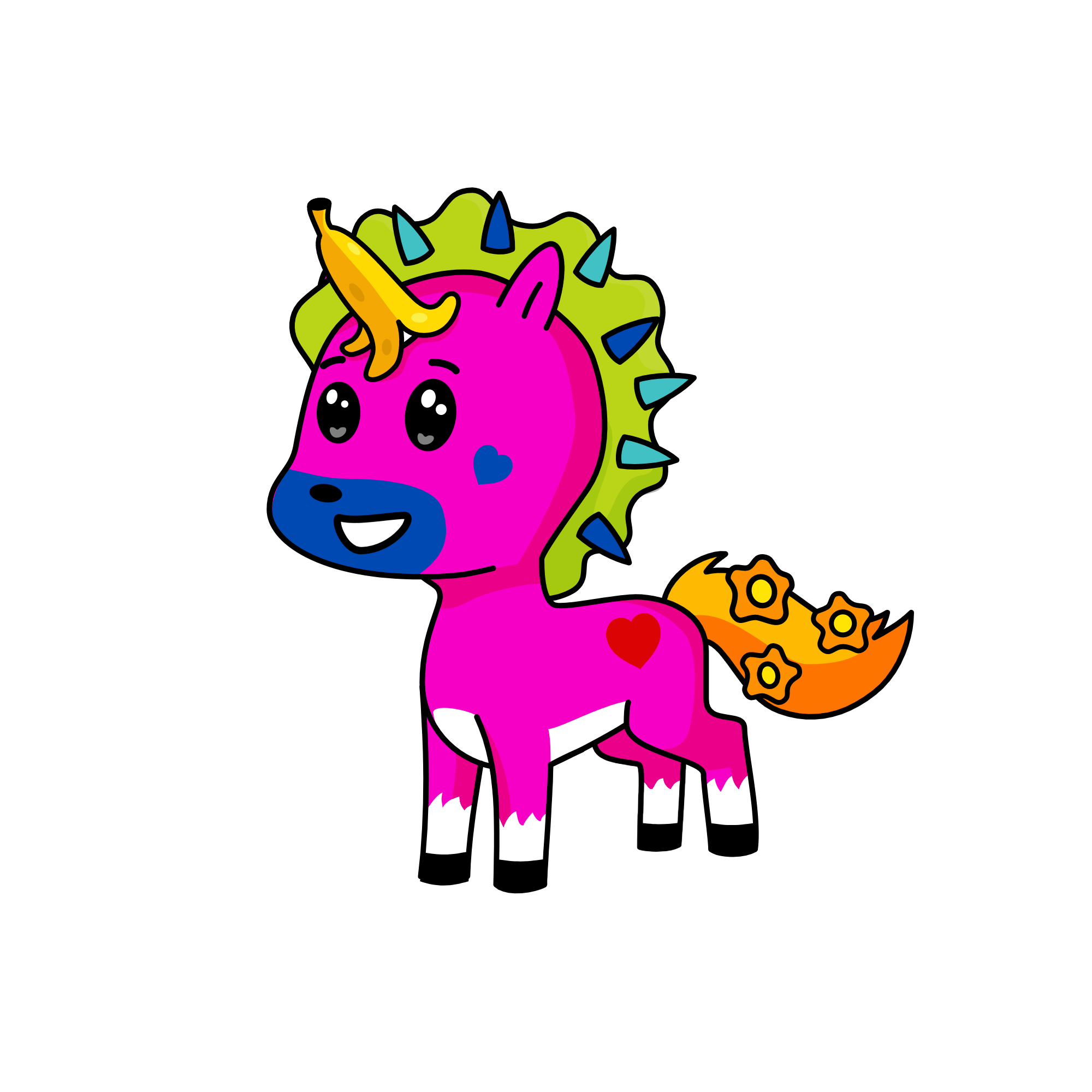 eirnruf, the unicorn