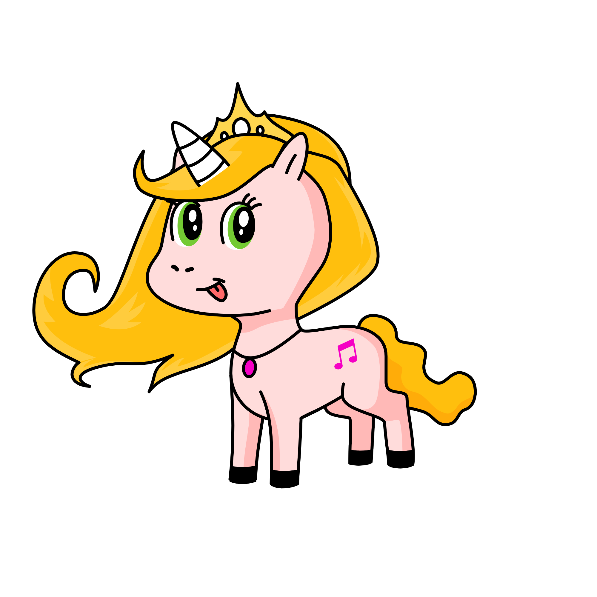 Valerie, the unicorn