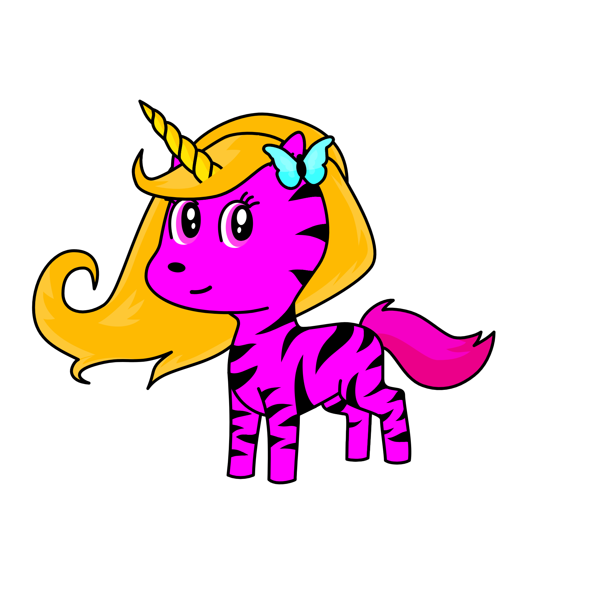 Luciana, the unicorn