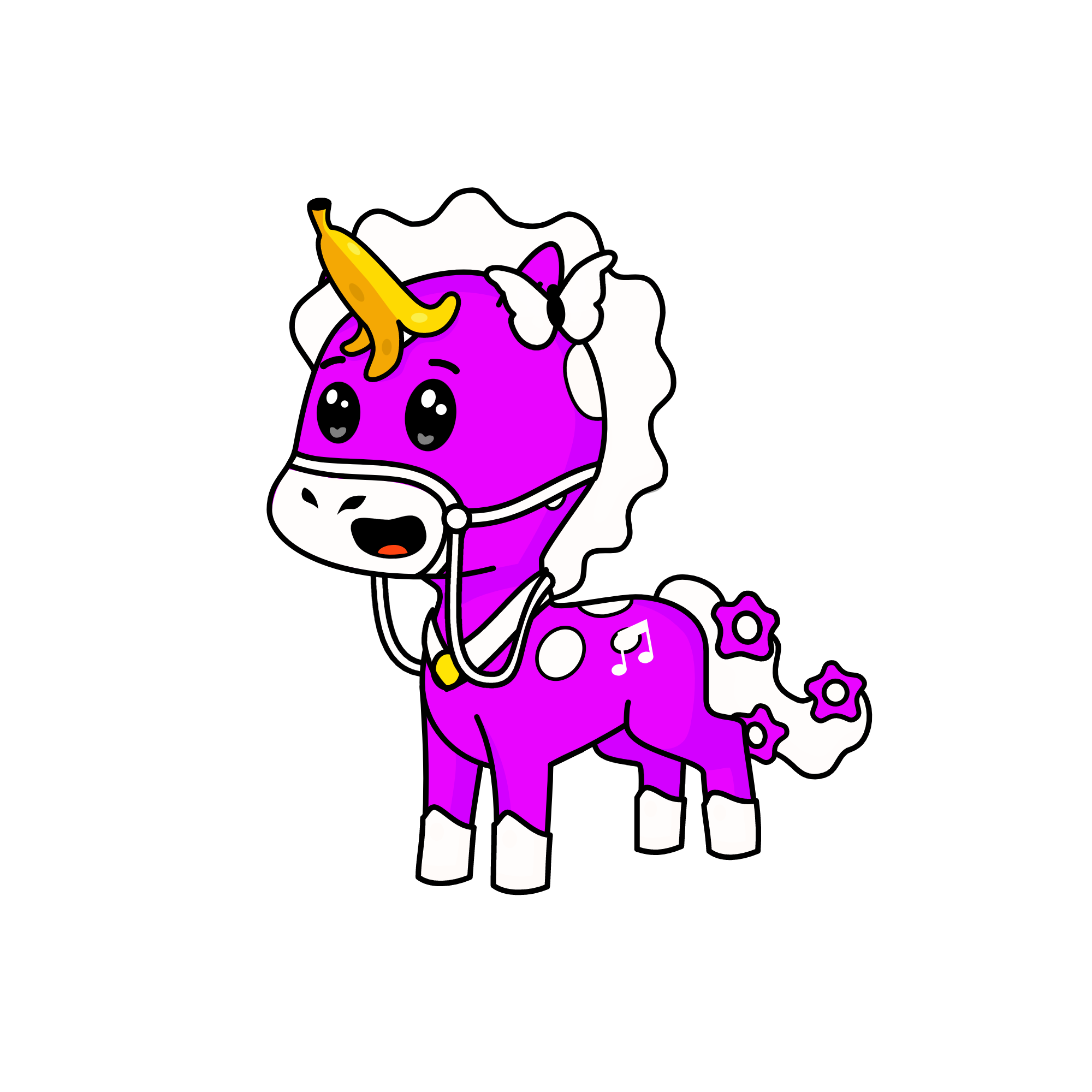 Tutu, the unicorn
