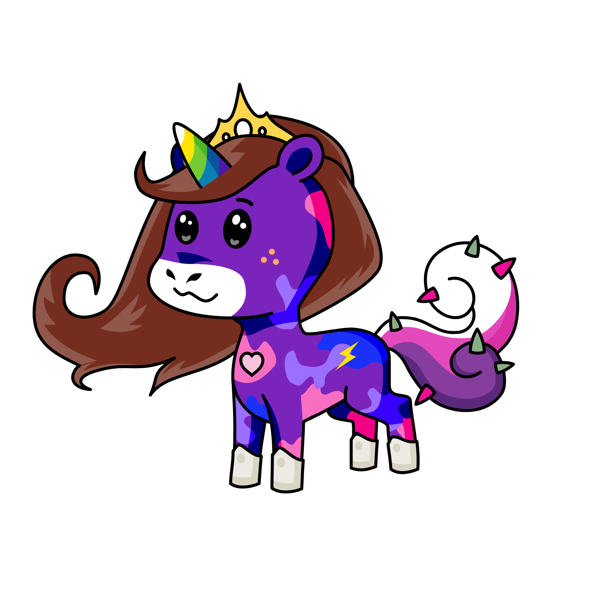 Valen, the unicorn