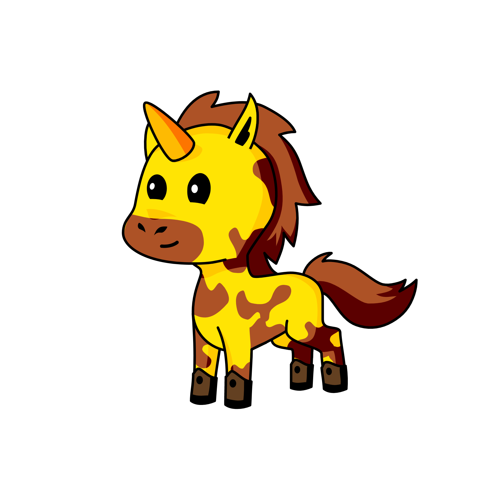 gir affe, the unicorn
