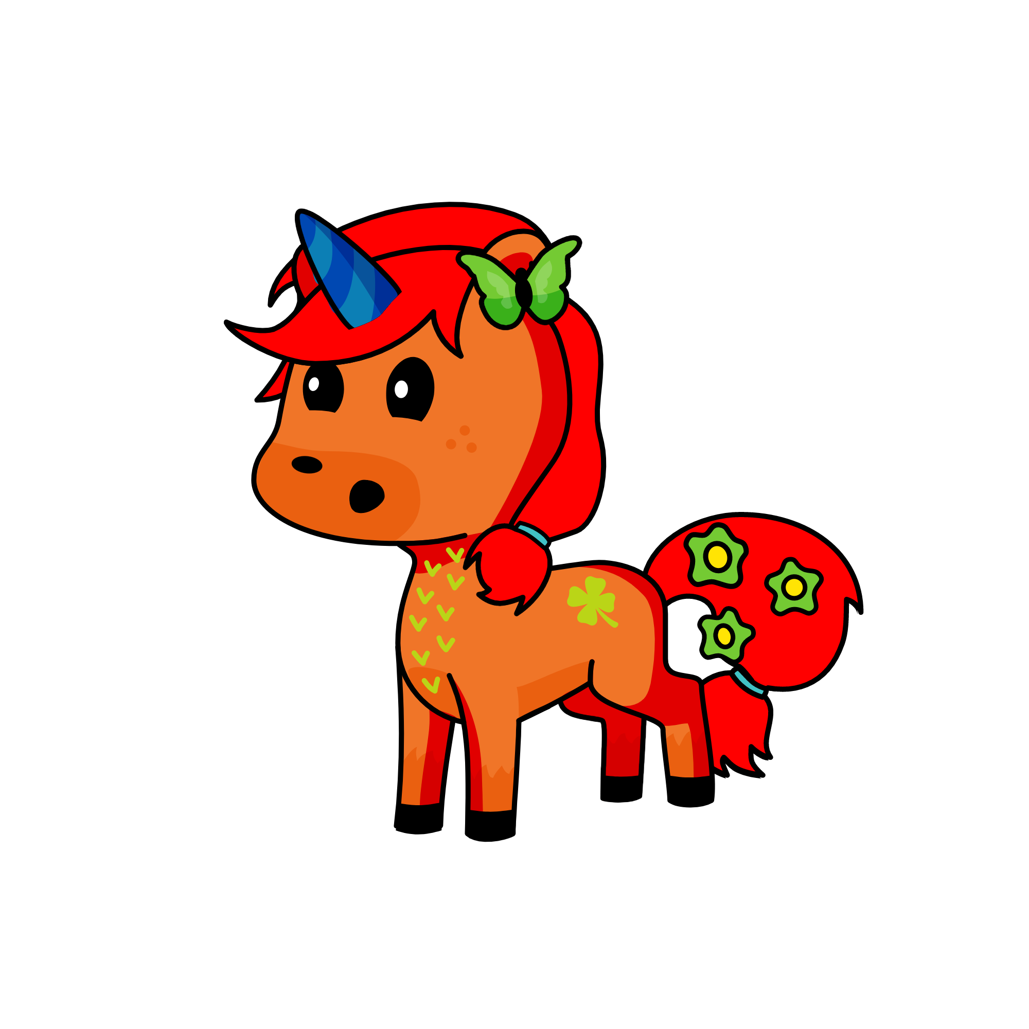 Lilly, the unicorn