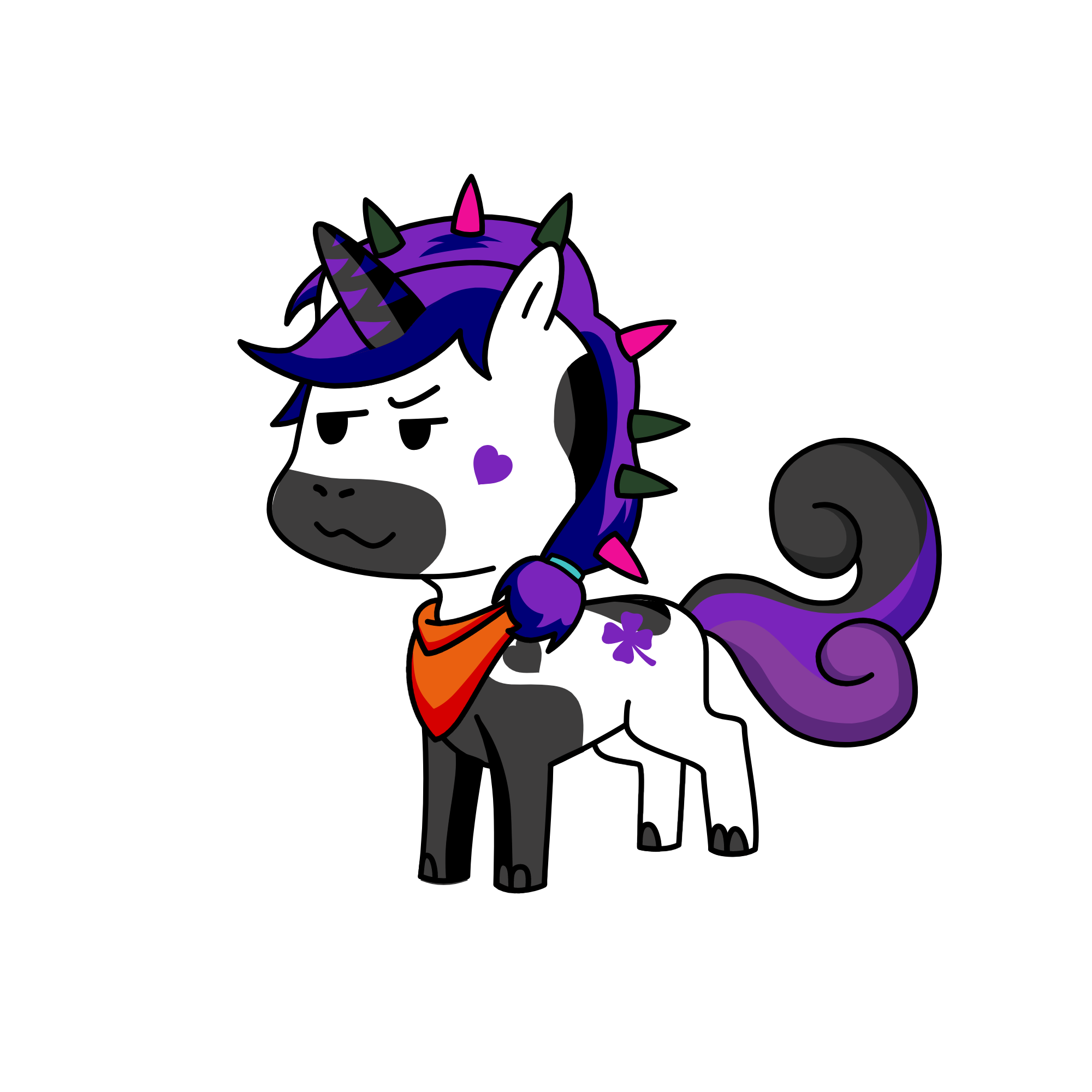 LUCY THIEF, the unicorn