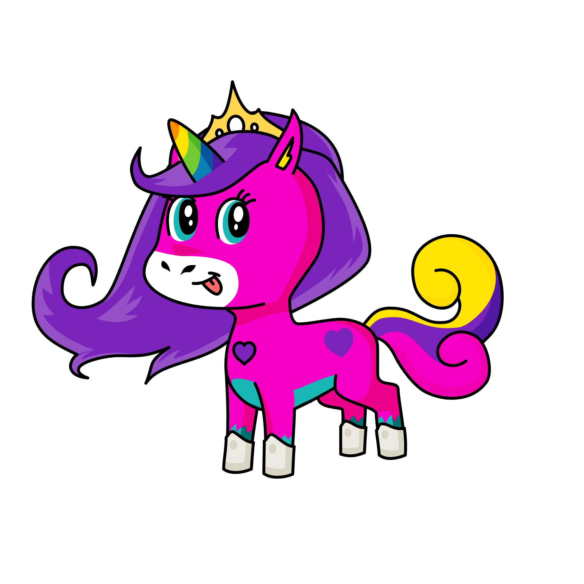 Holly, the unicorn