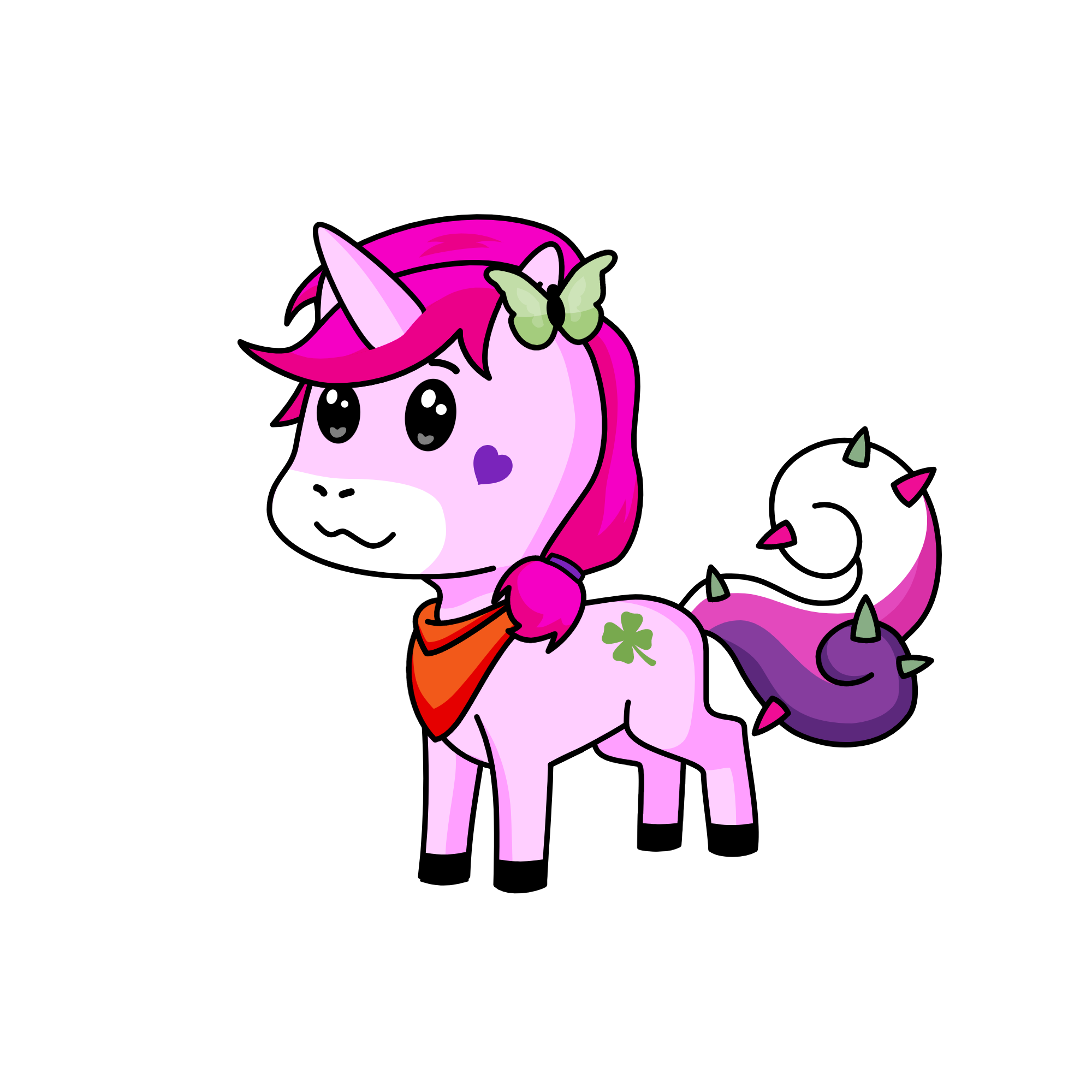 BabyLulu, the unicorn