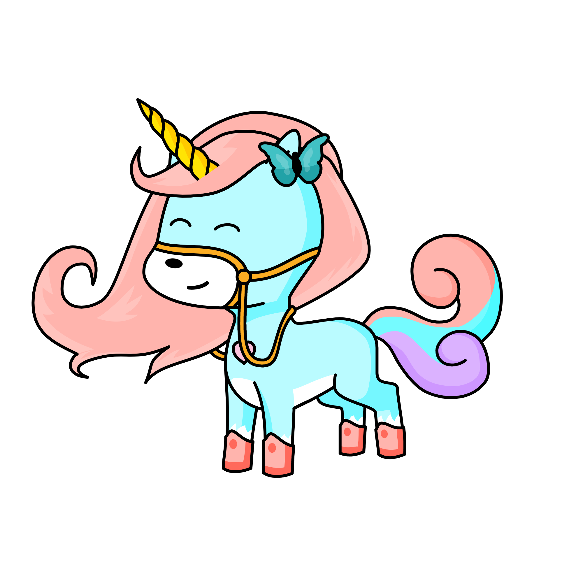 Skye, the unicorn