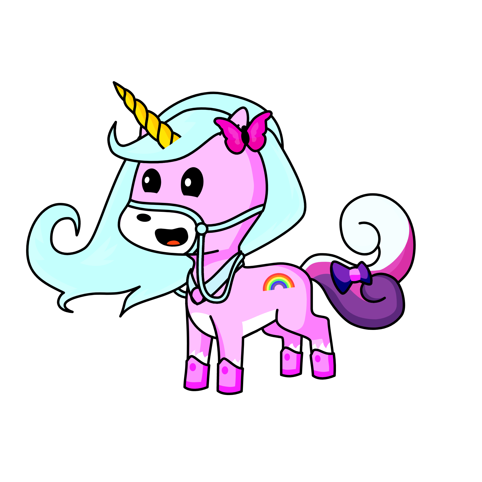 flykey, the unicorn