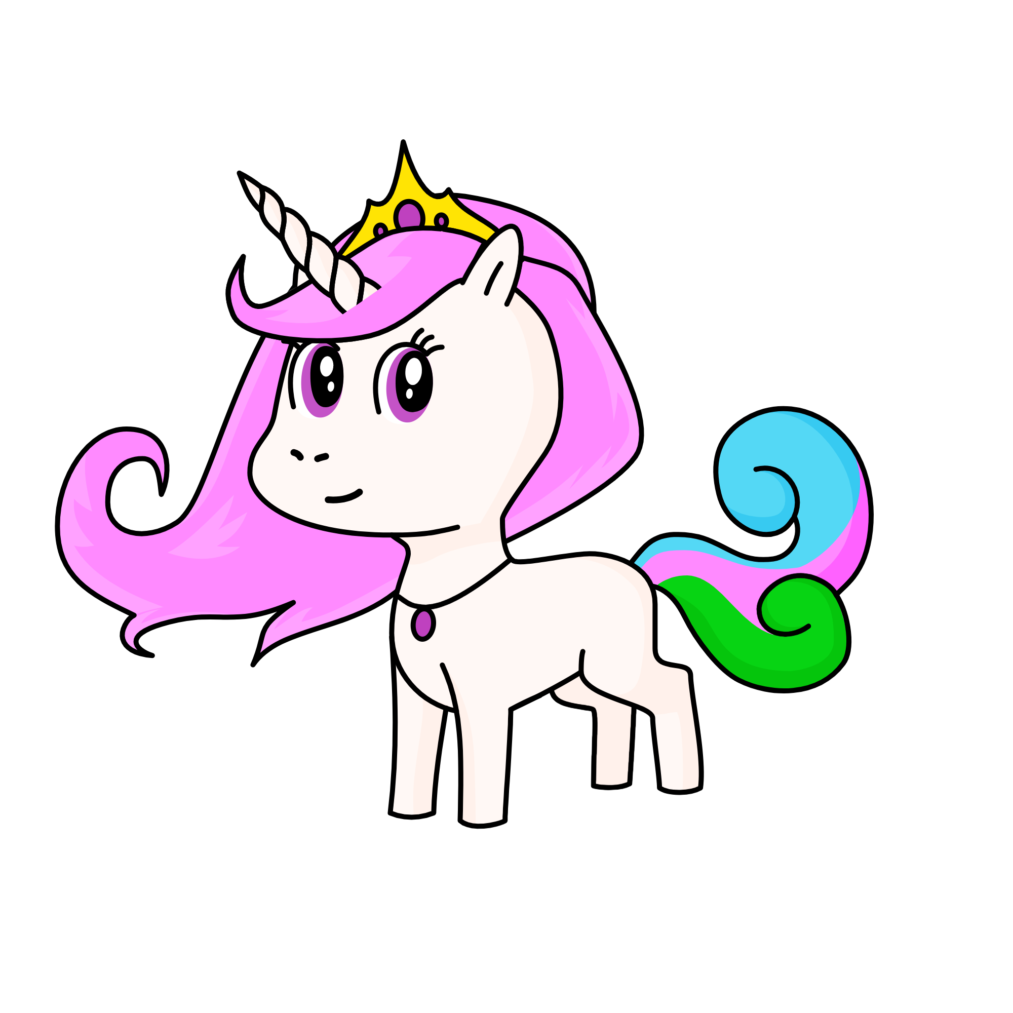 Princess Celestia, the unicorn