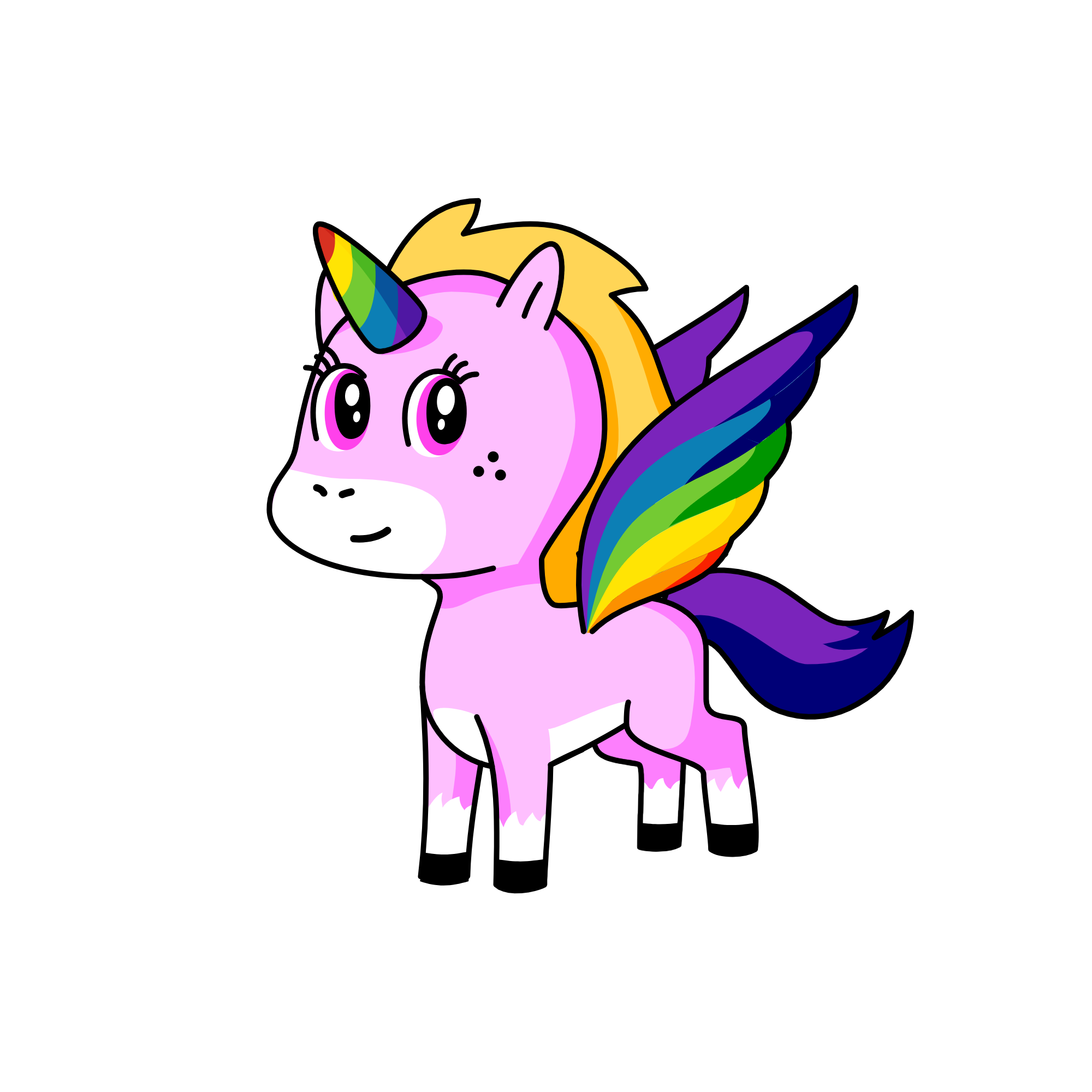 mow, the unicorn