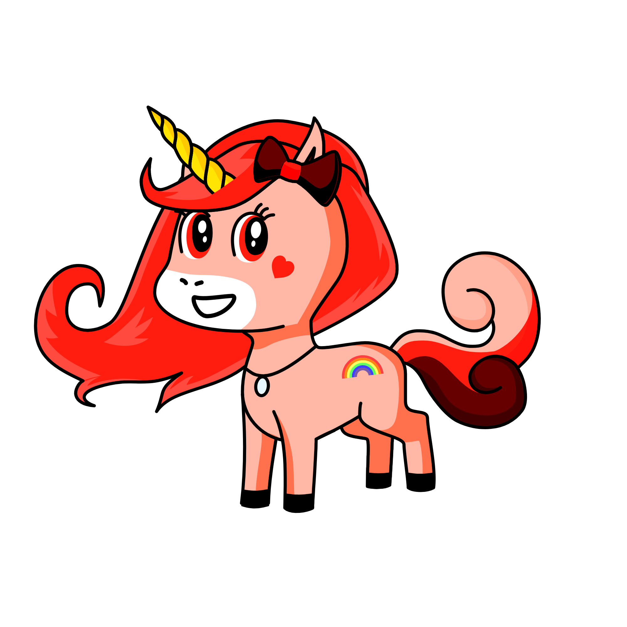 fire, the unicorn