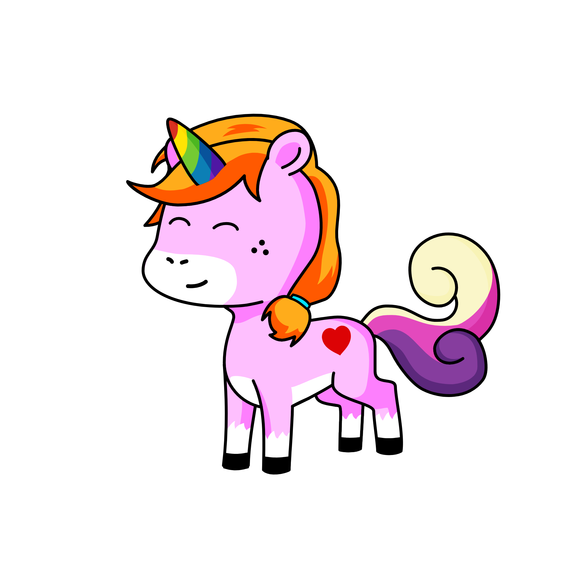 rainy, the unicorn
