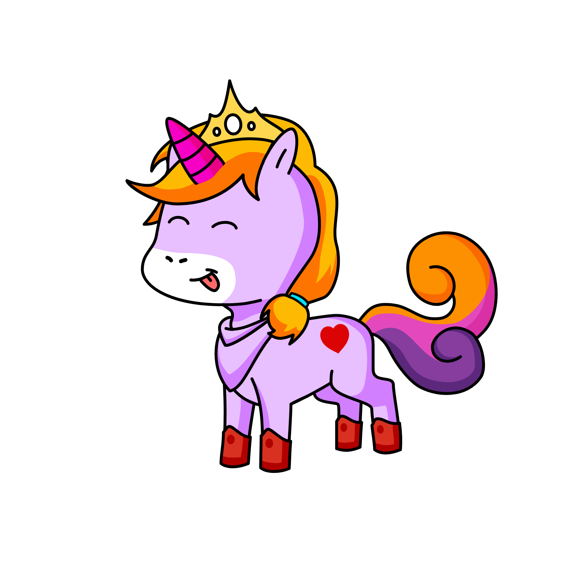 jr.fish, the unicorn