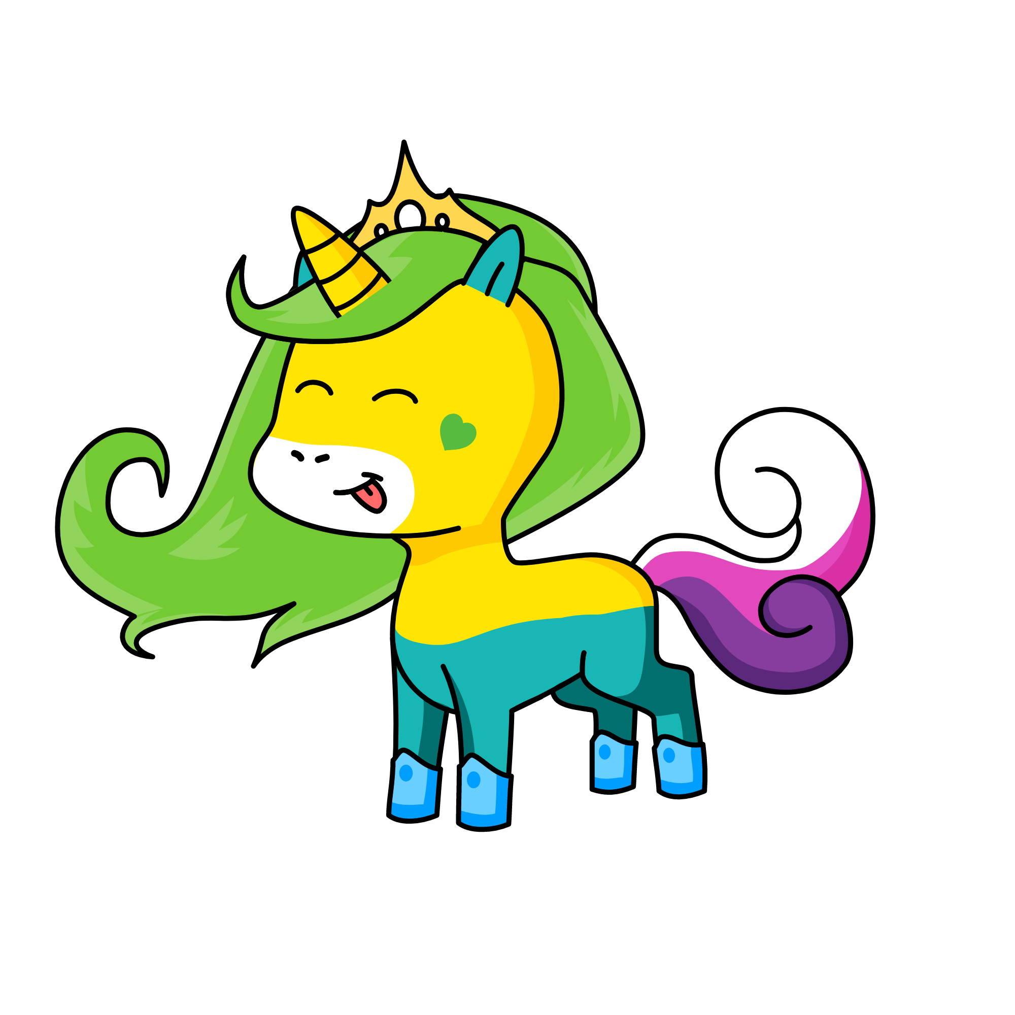 mlaanme, the unicorn
