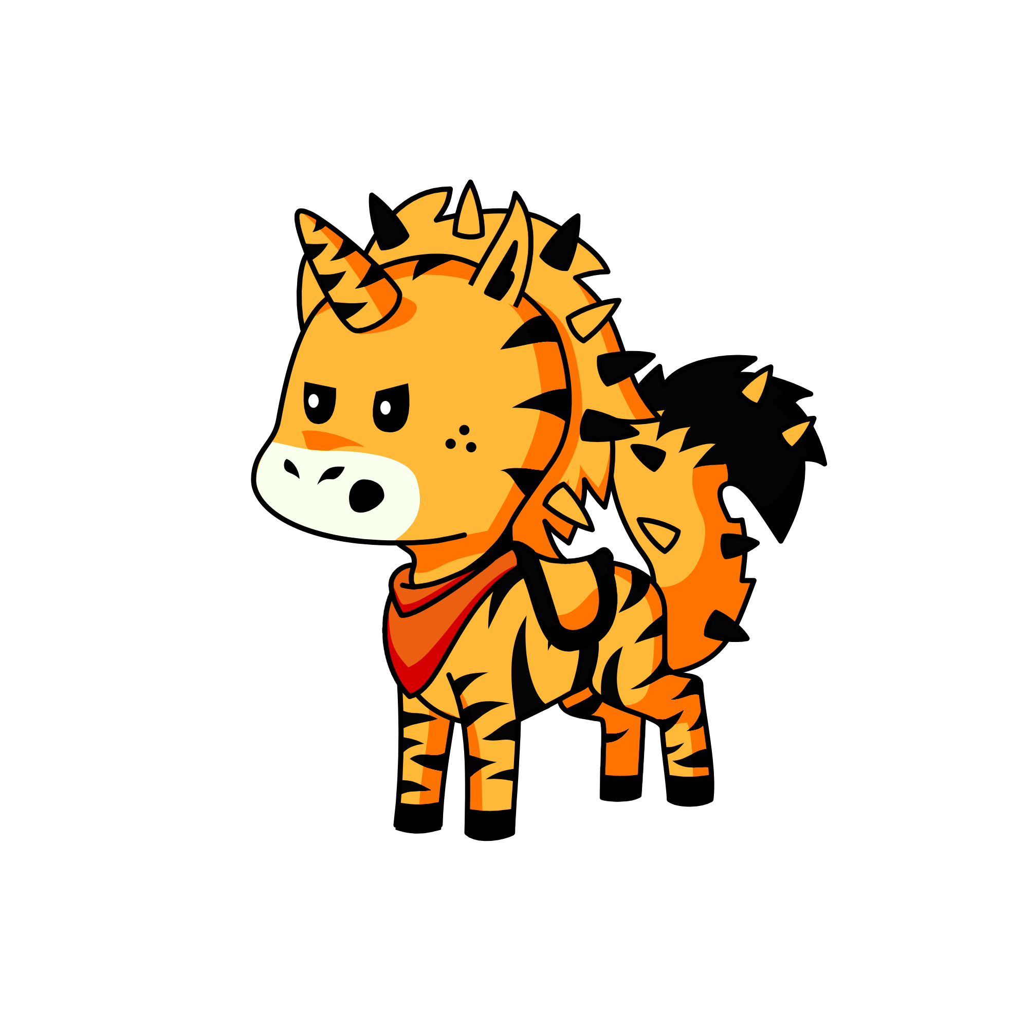 Tiger, the unicorn