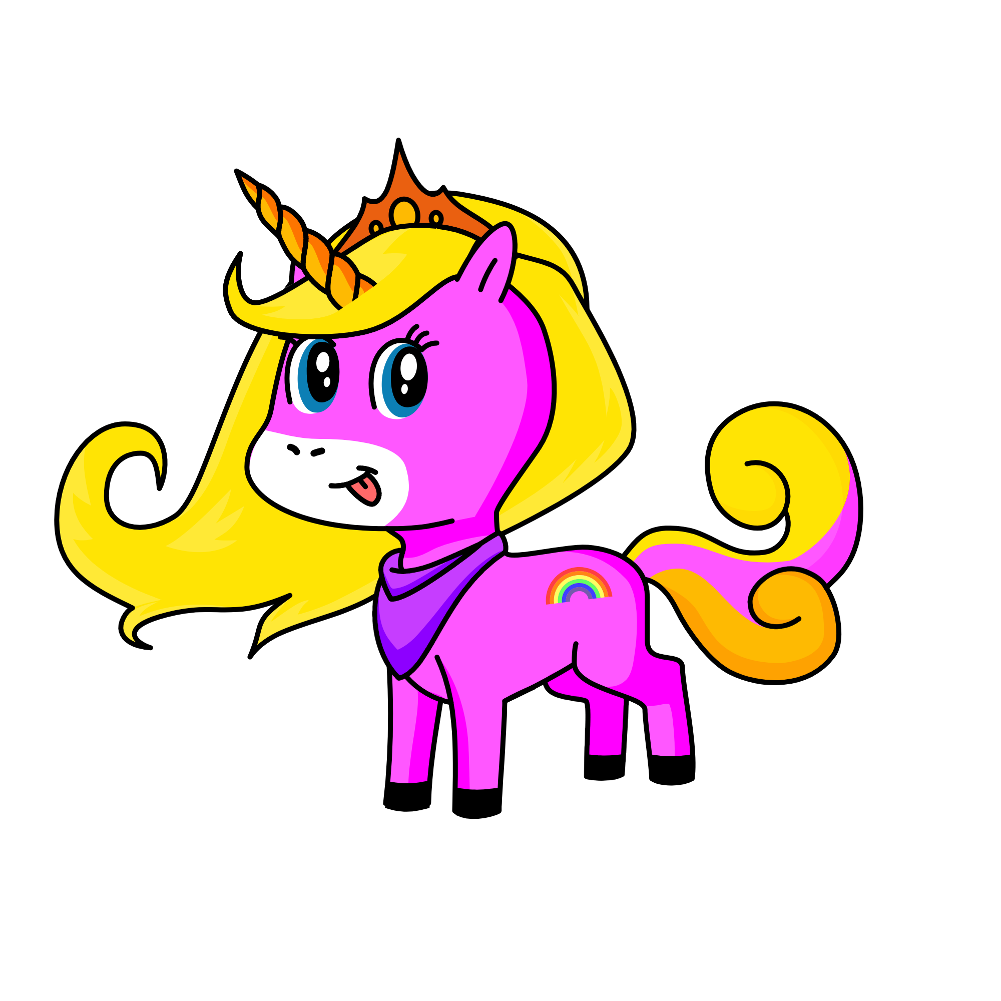 giddy-up ginni, the unicorn