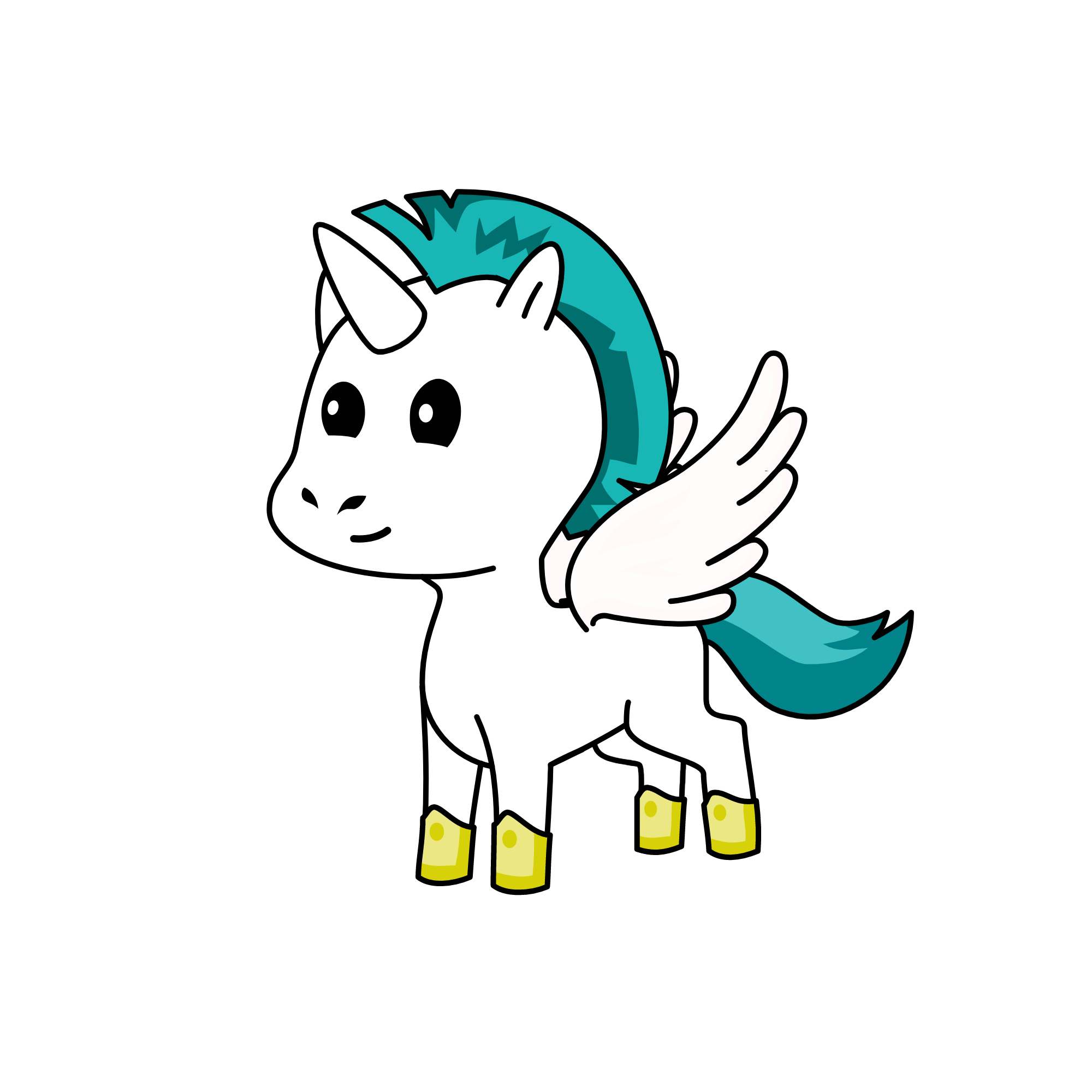 Hercule's Pegasus , the unicorn