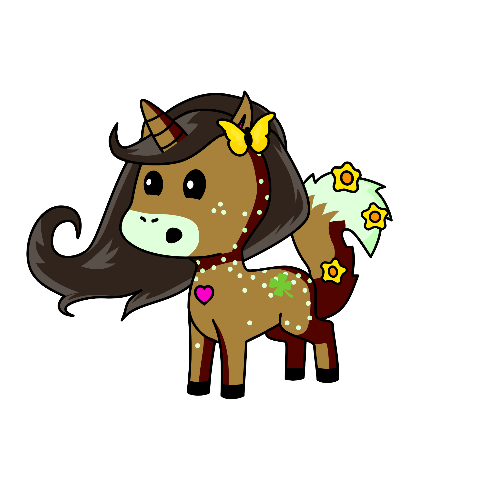 Fawn, the unicorn