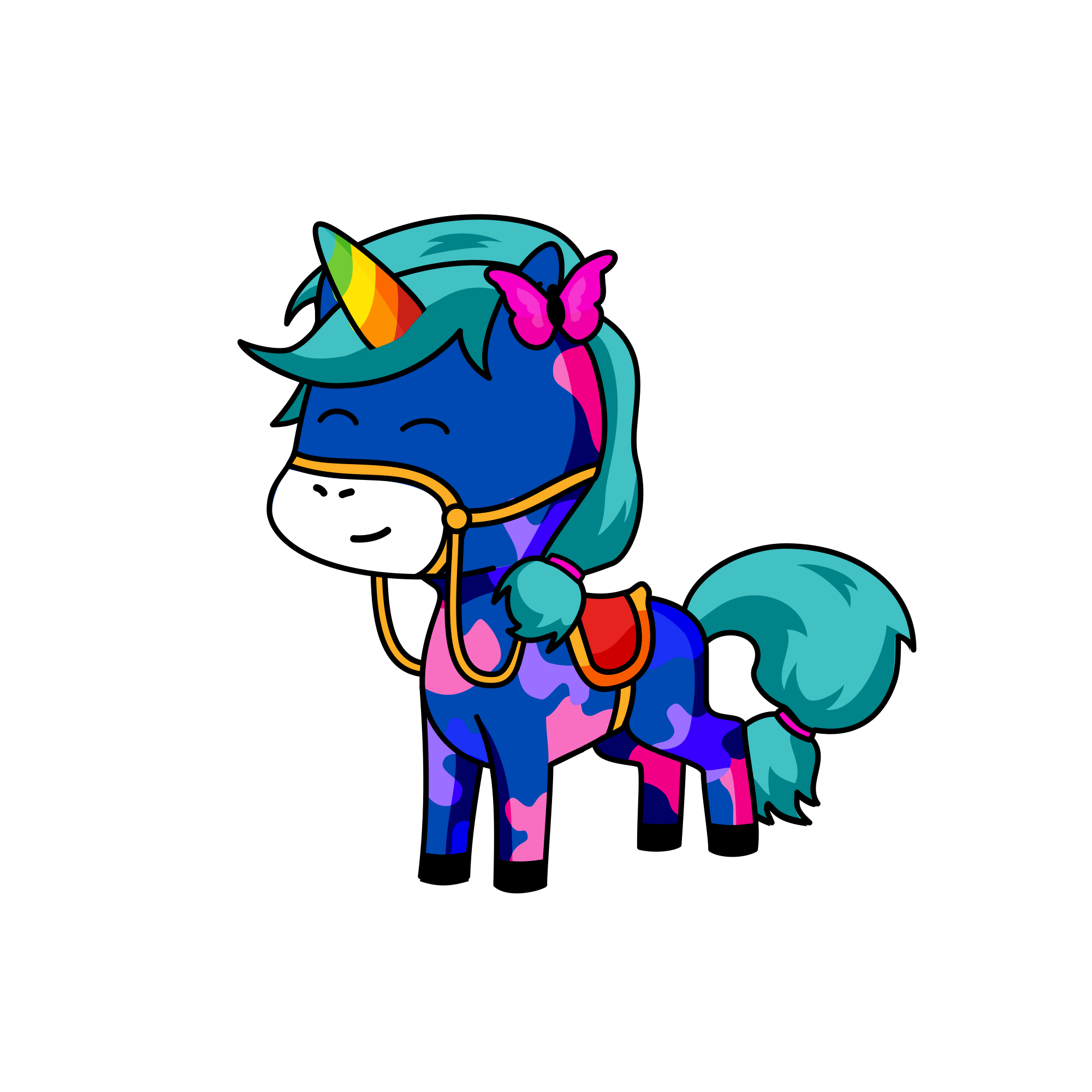 Dash, the unicorn