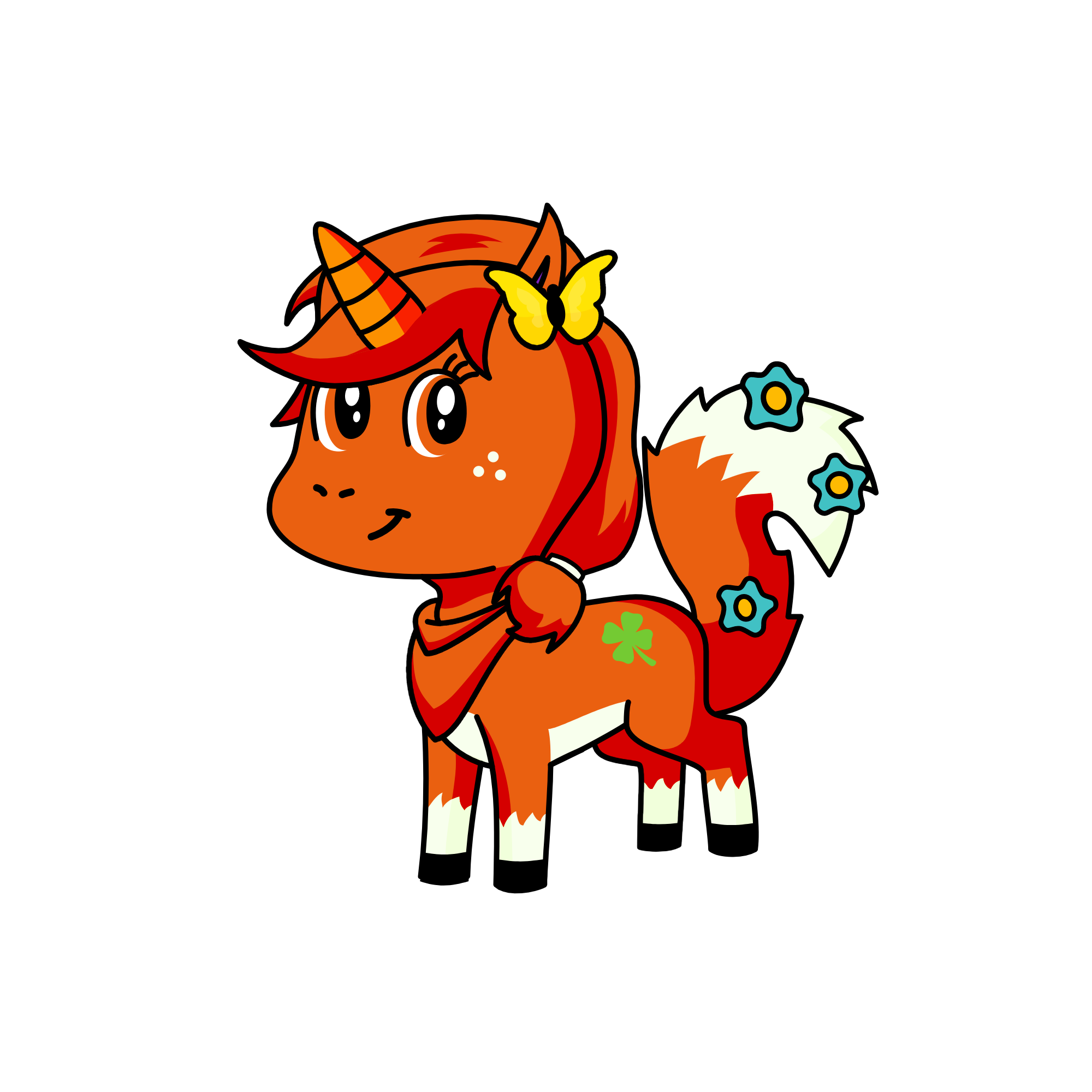 Fox, the unicorn