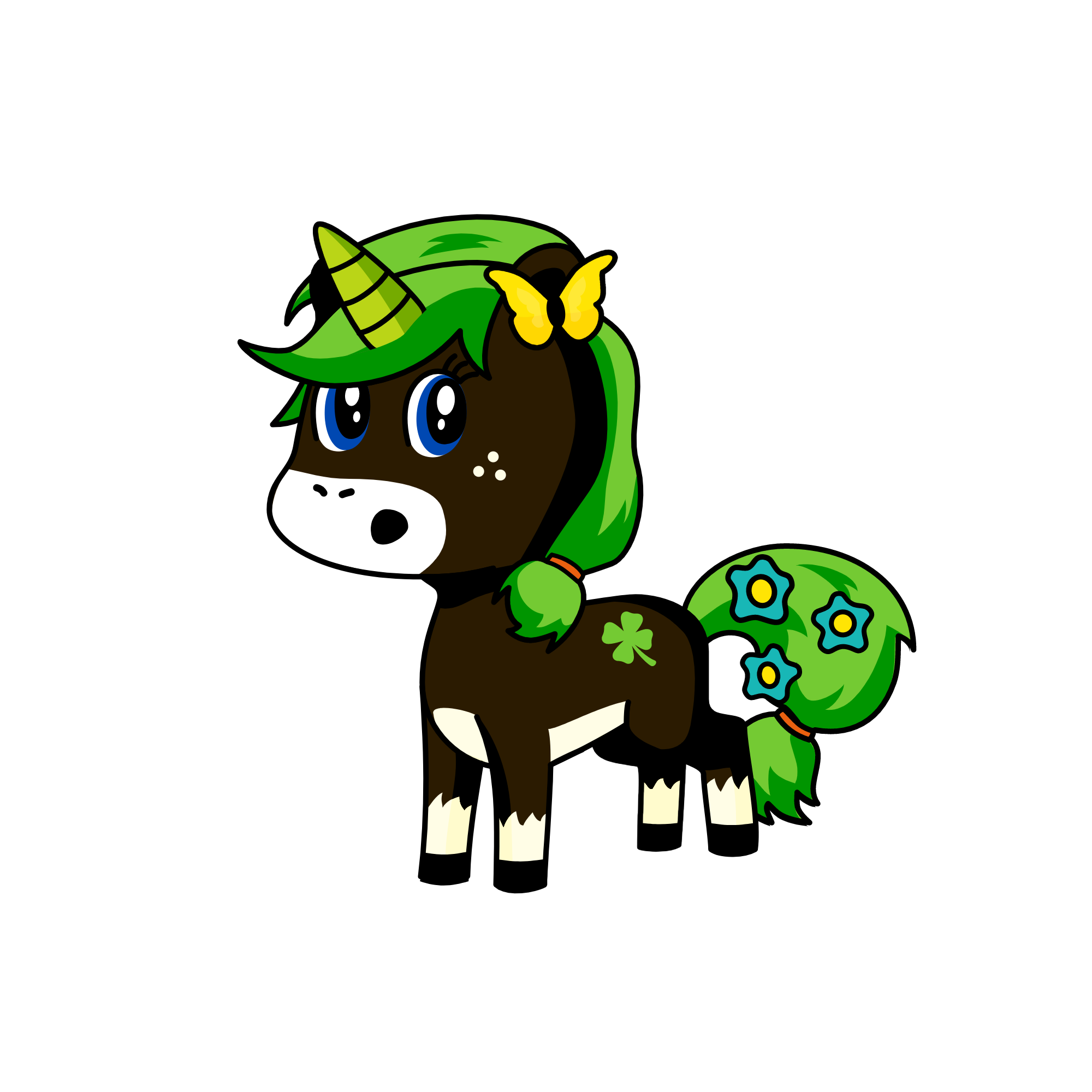 Bear, the unicorn