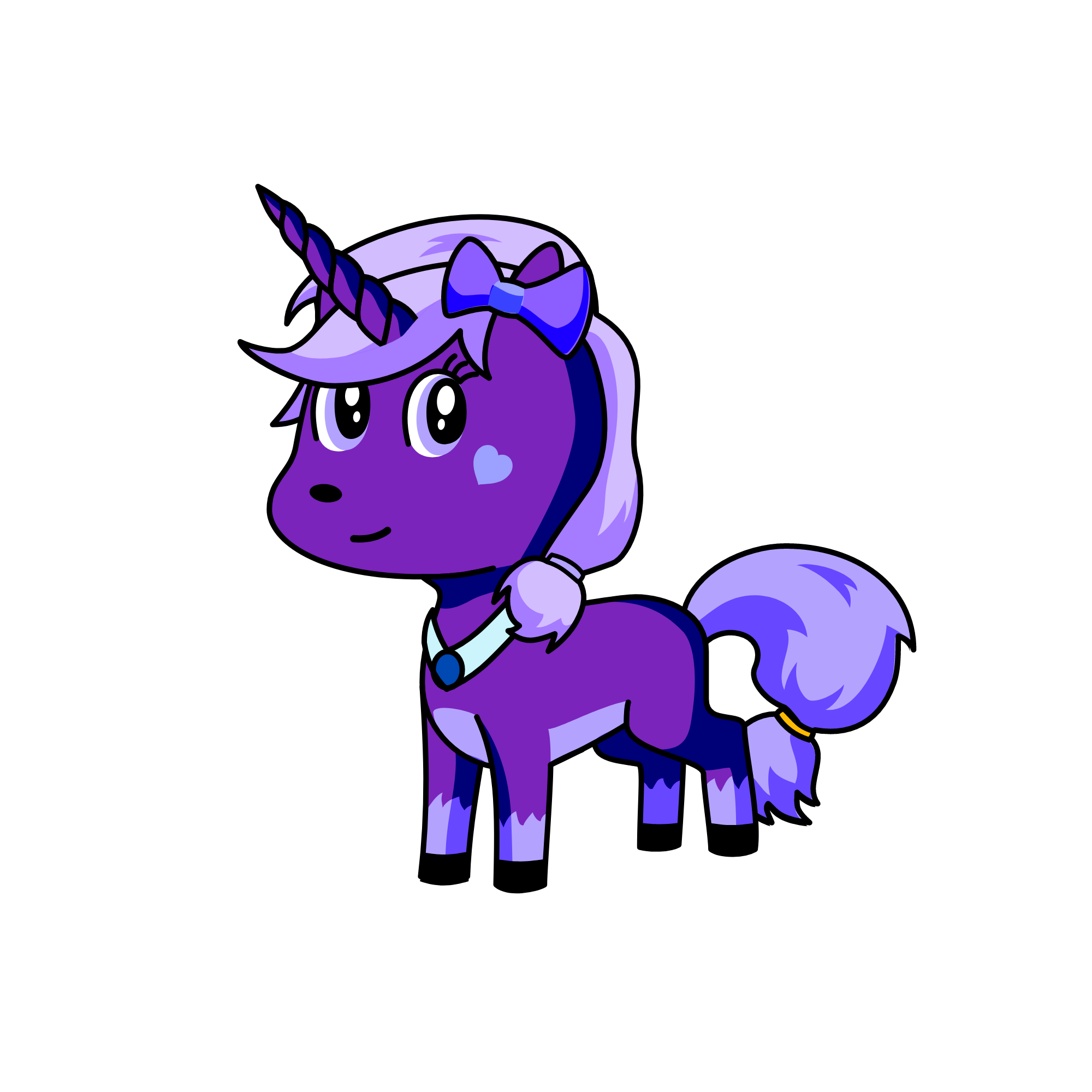 mini princess, the unicorn