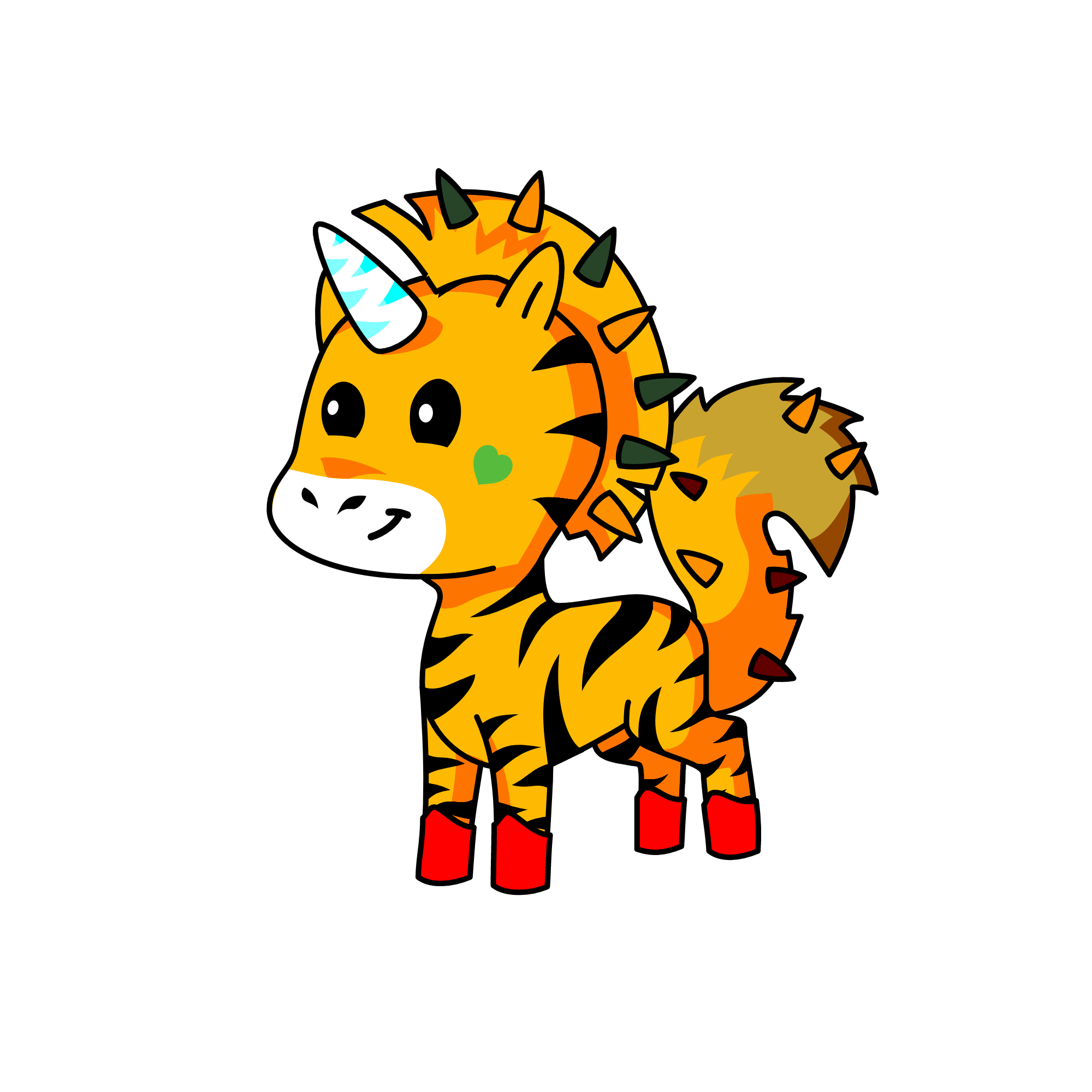 Crazy, the unicorn