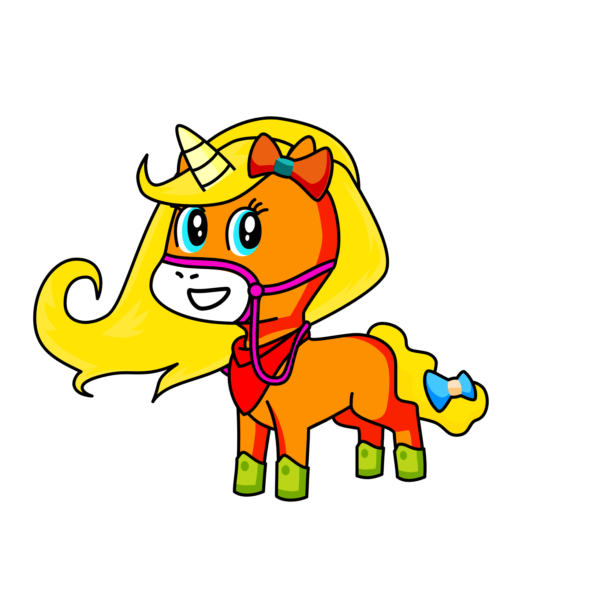 Sunny, the unicorn