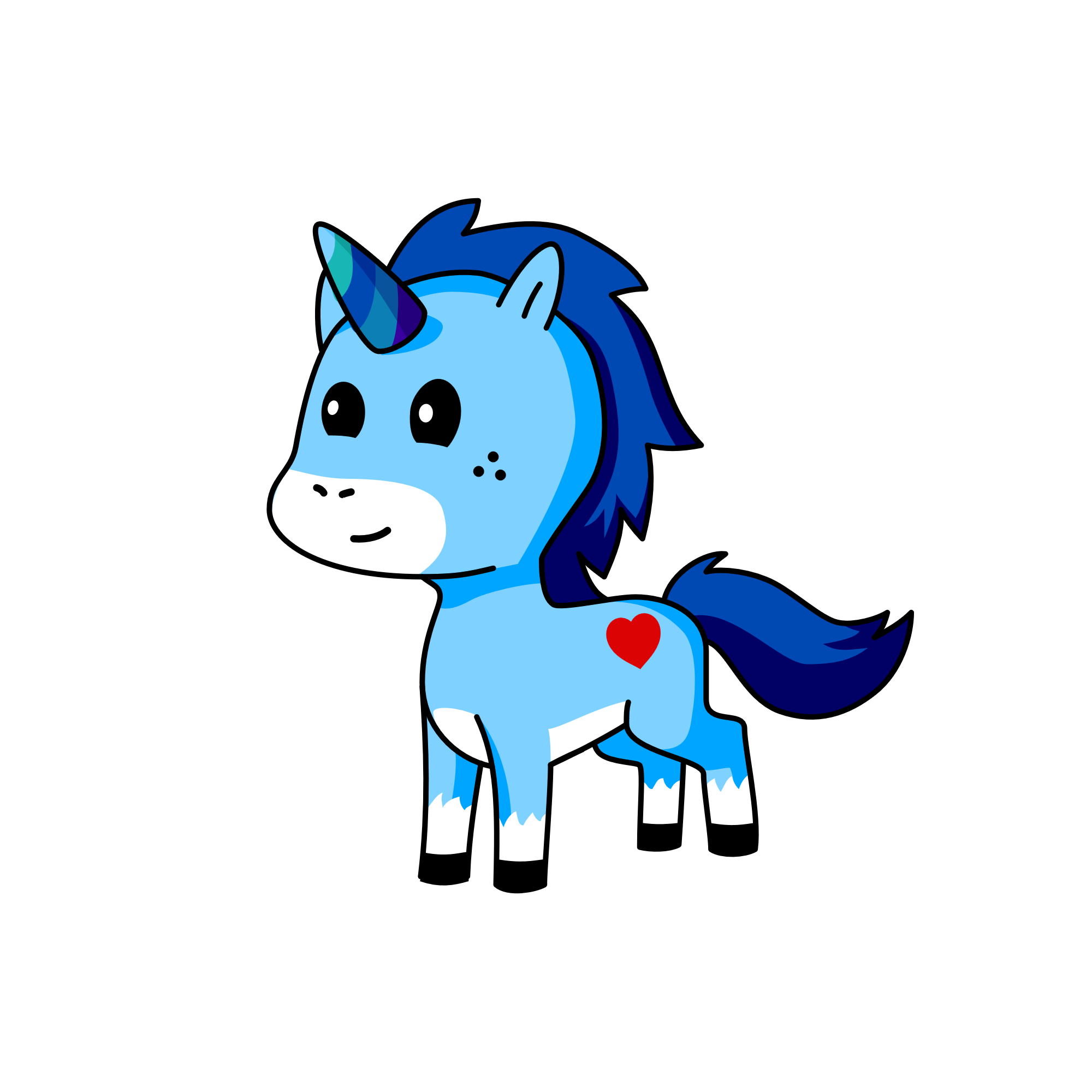 Helena, the unicorn