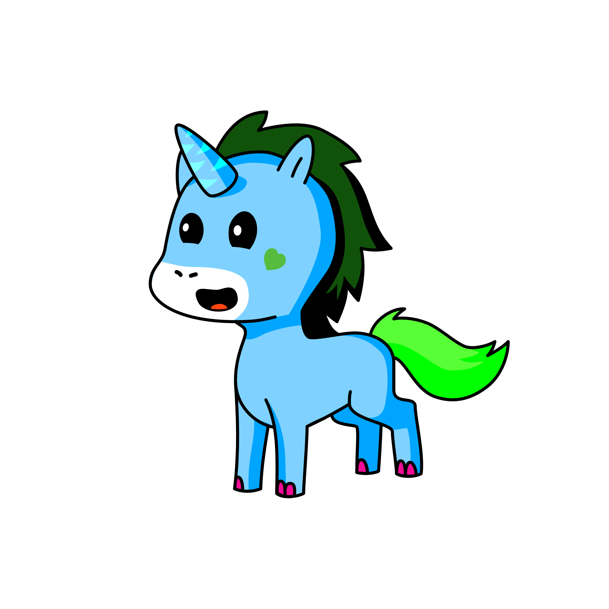 Leona, the unicorn