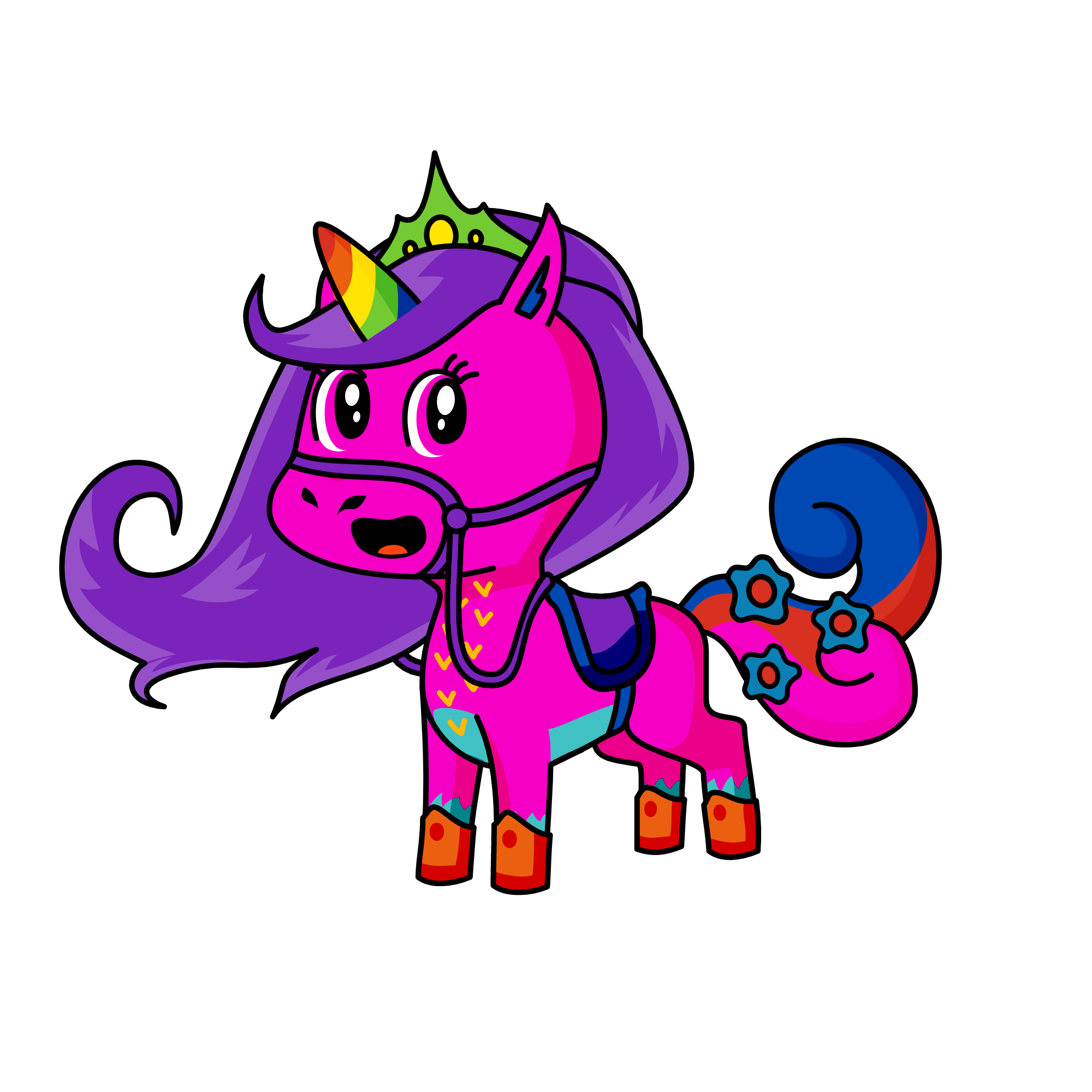 UnusuallyUnicornish, the unicorn