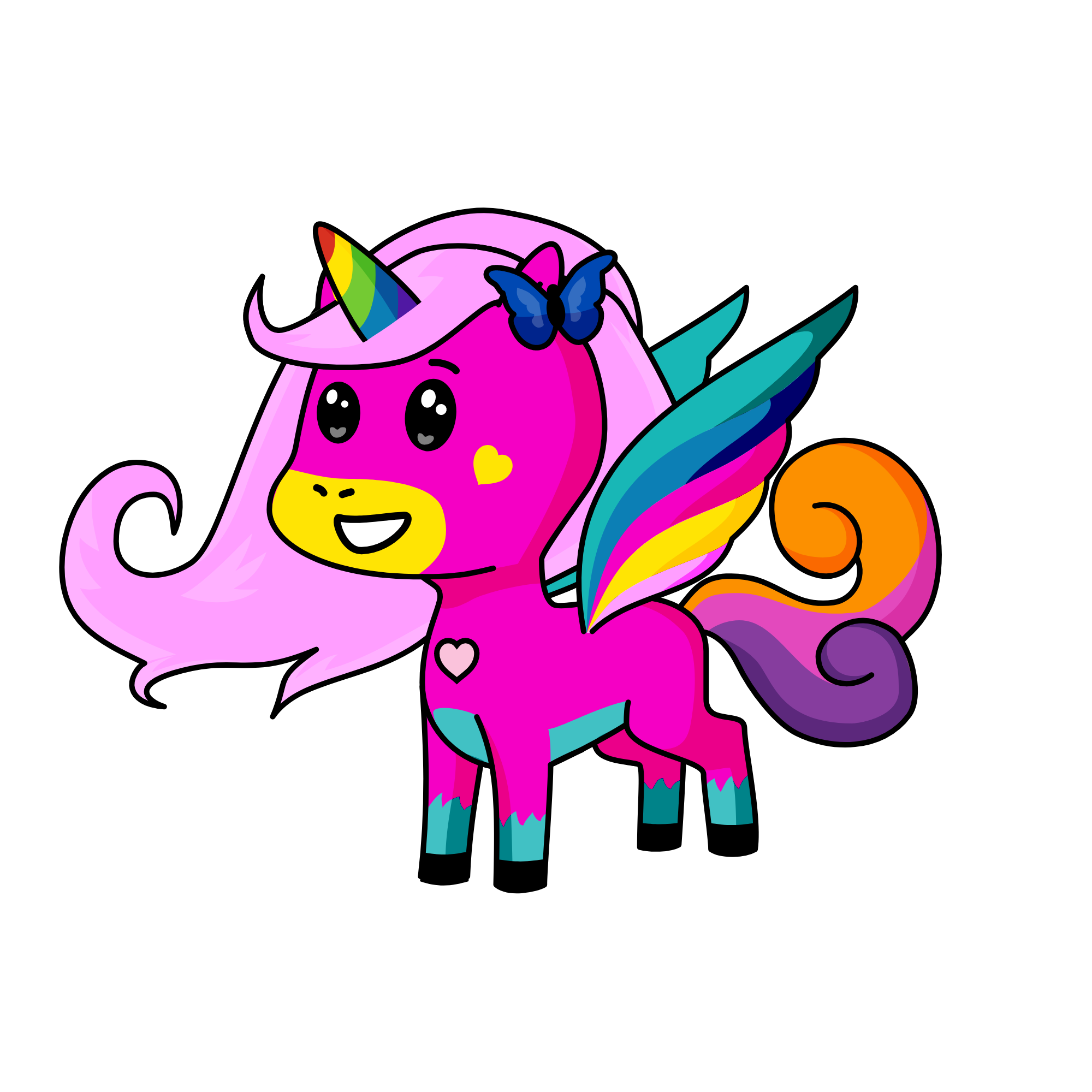 Valentine, the unicorn