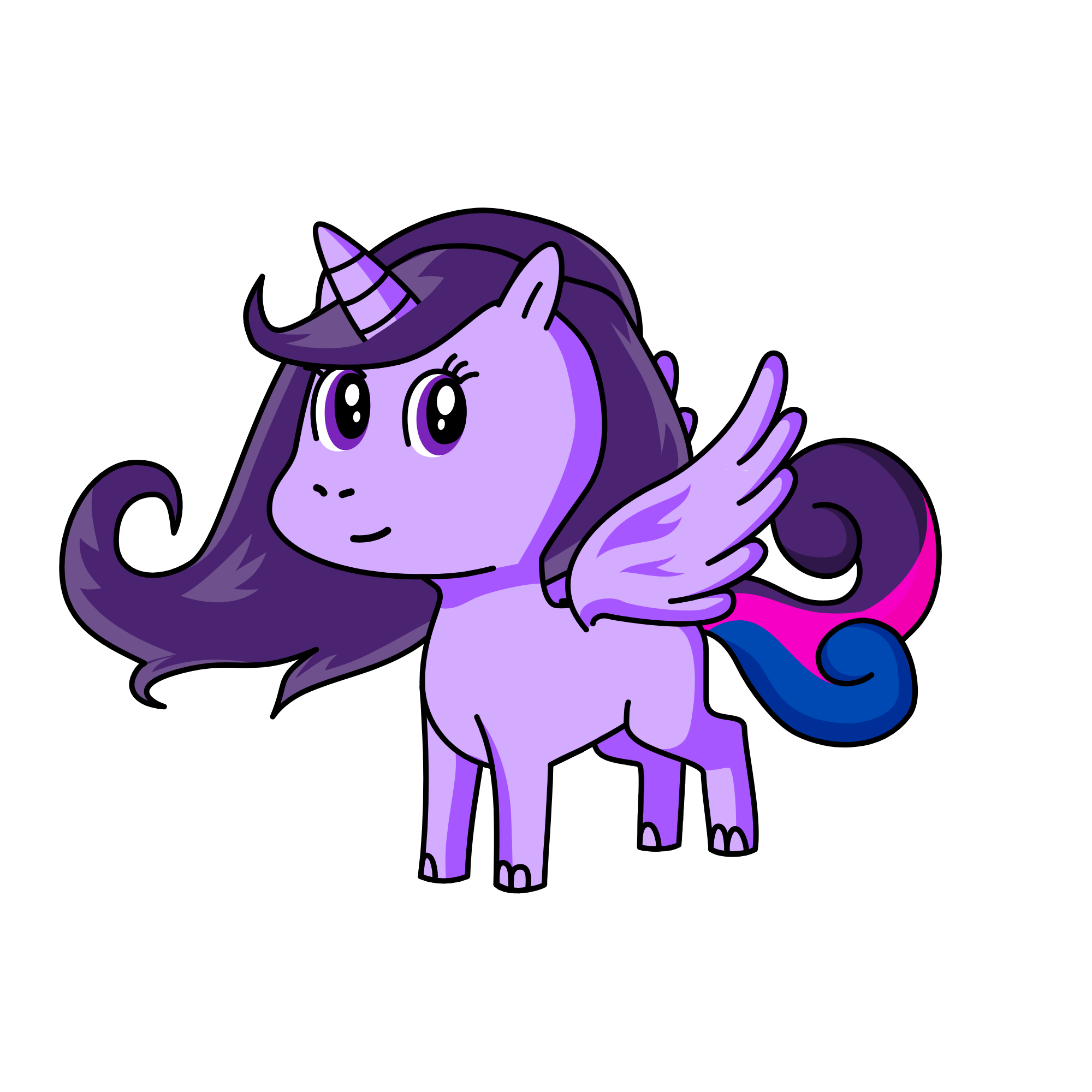Twilight Sparkle, the unicorn