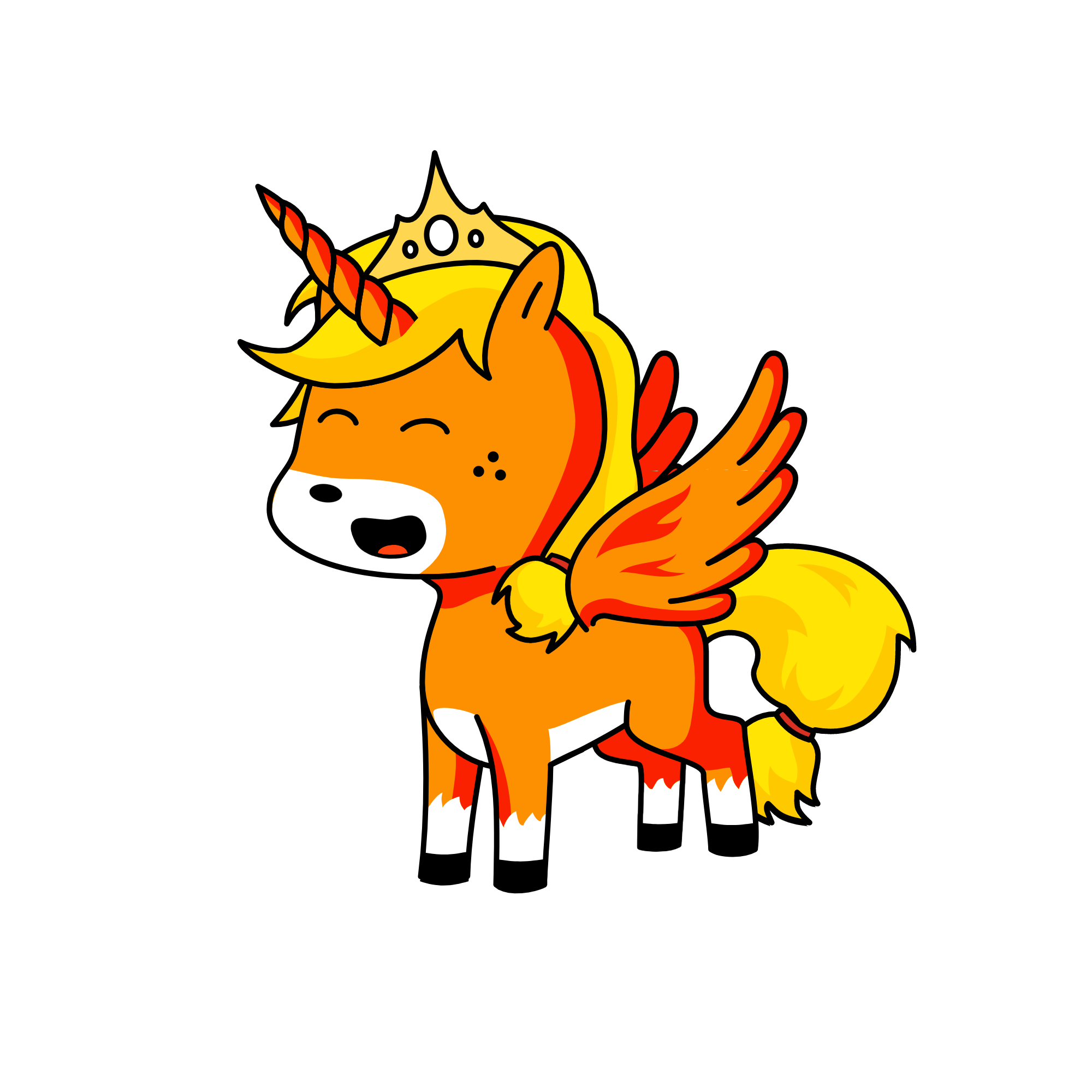 Apel Jac, the unicorn