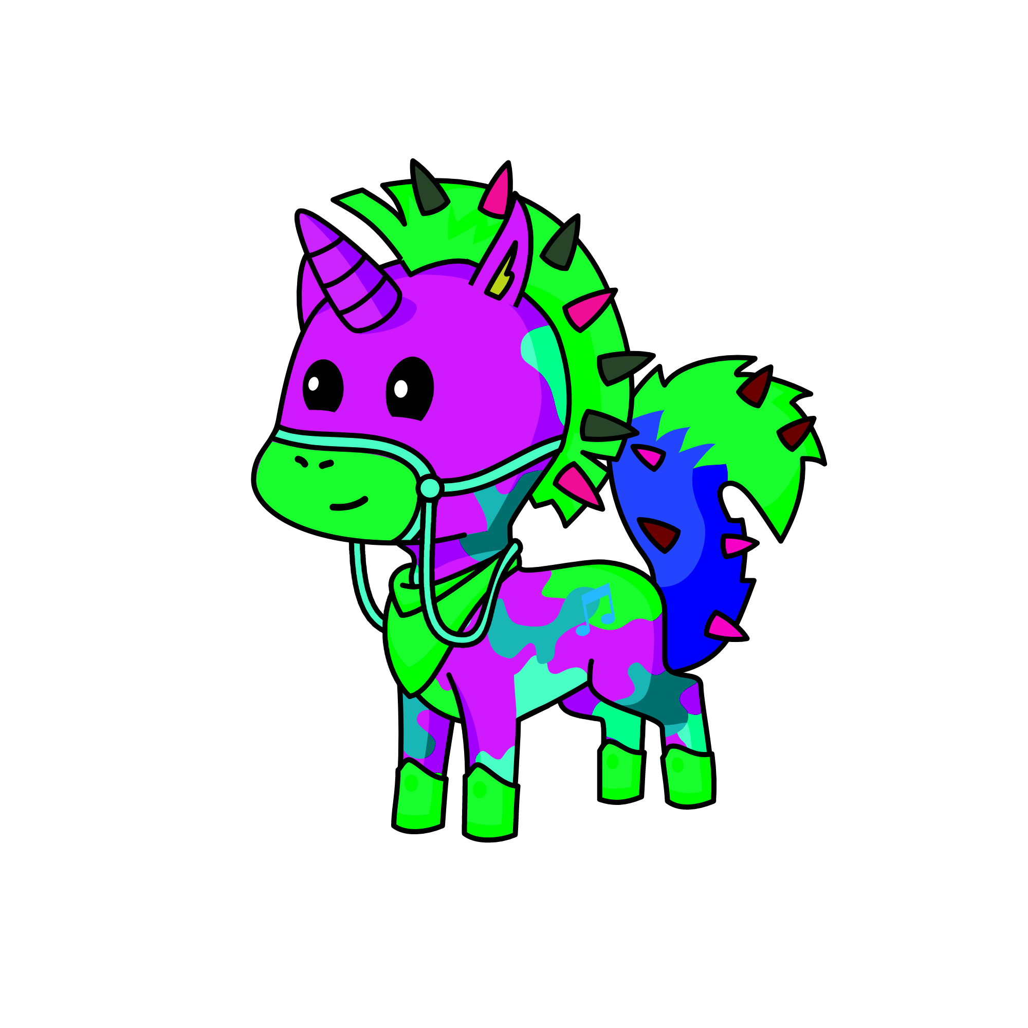 Music, the unicorn