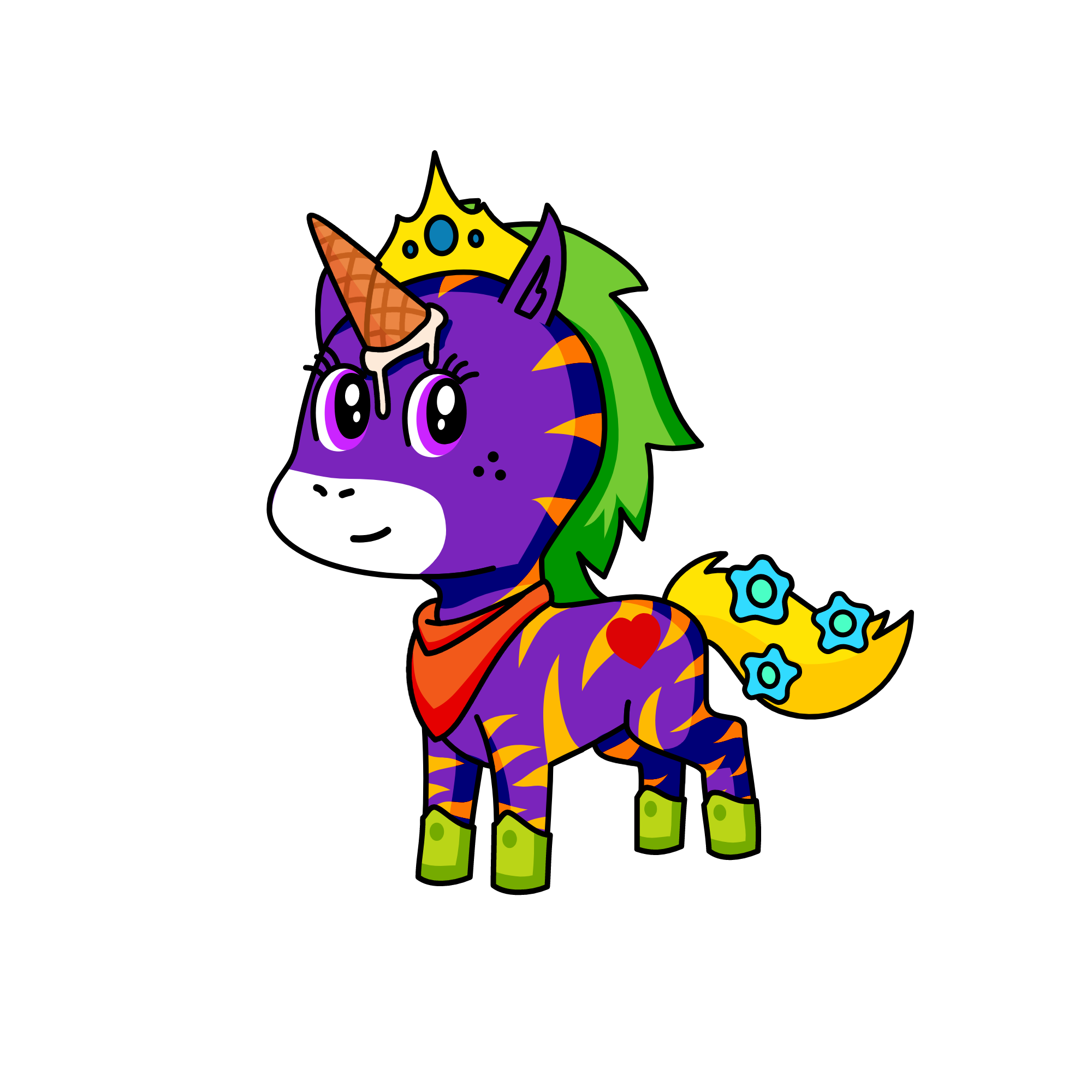 Ice Cream, the unicorn
